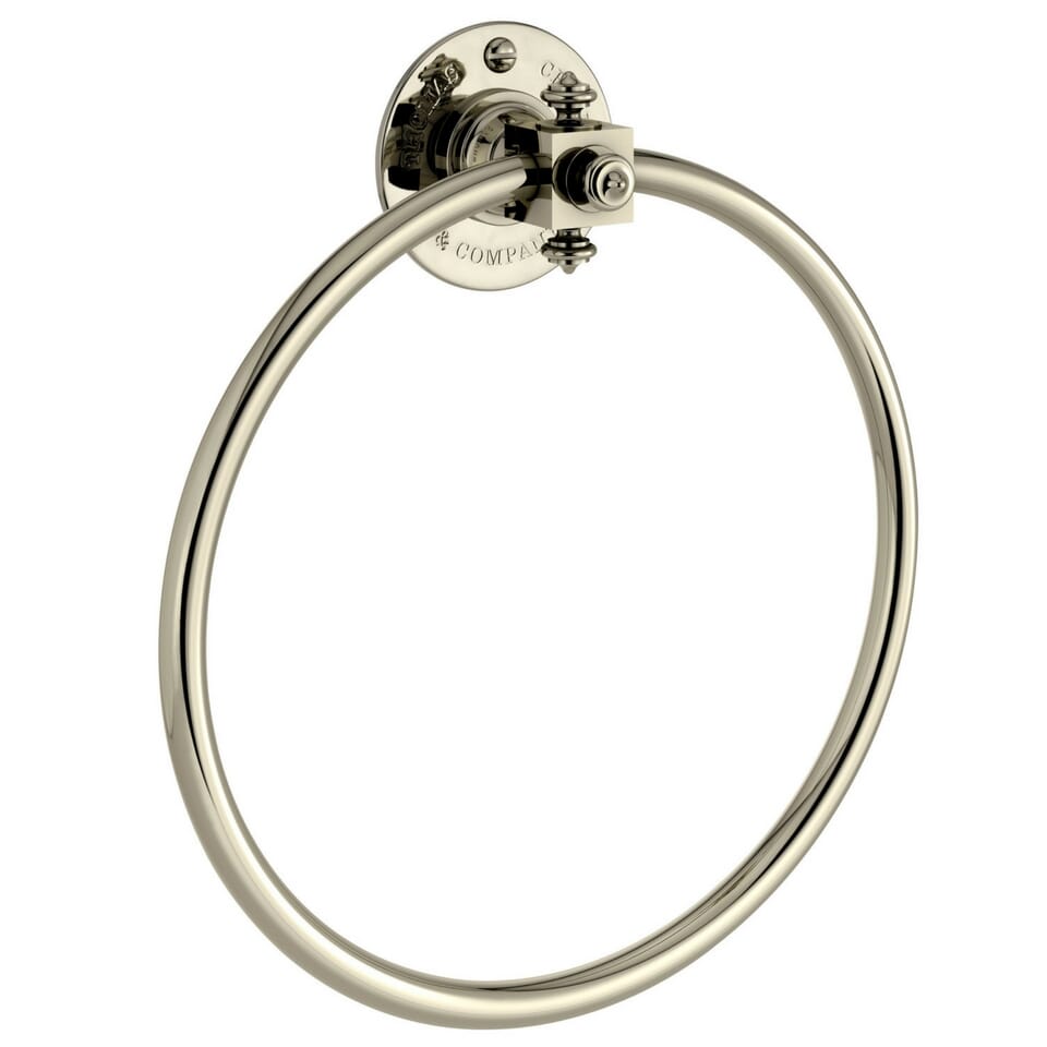 Thomas Crapper Marlborough Towel Ring - TCACMB229NP