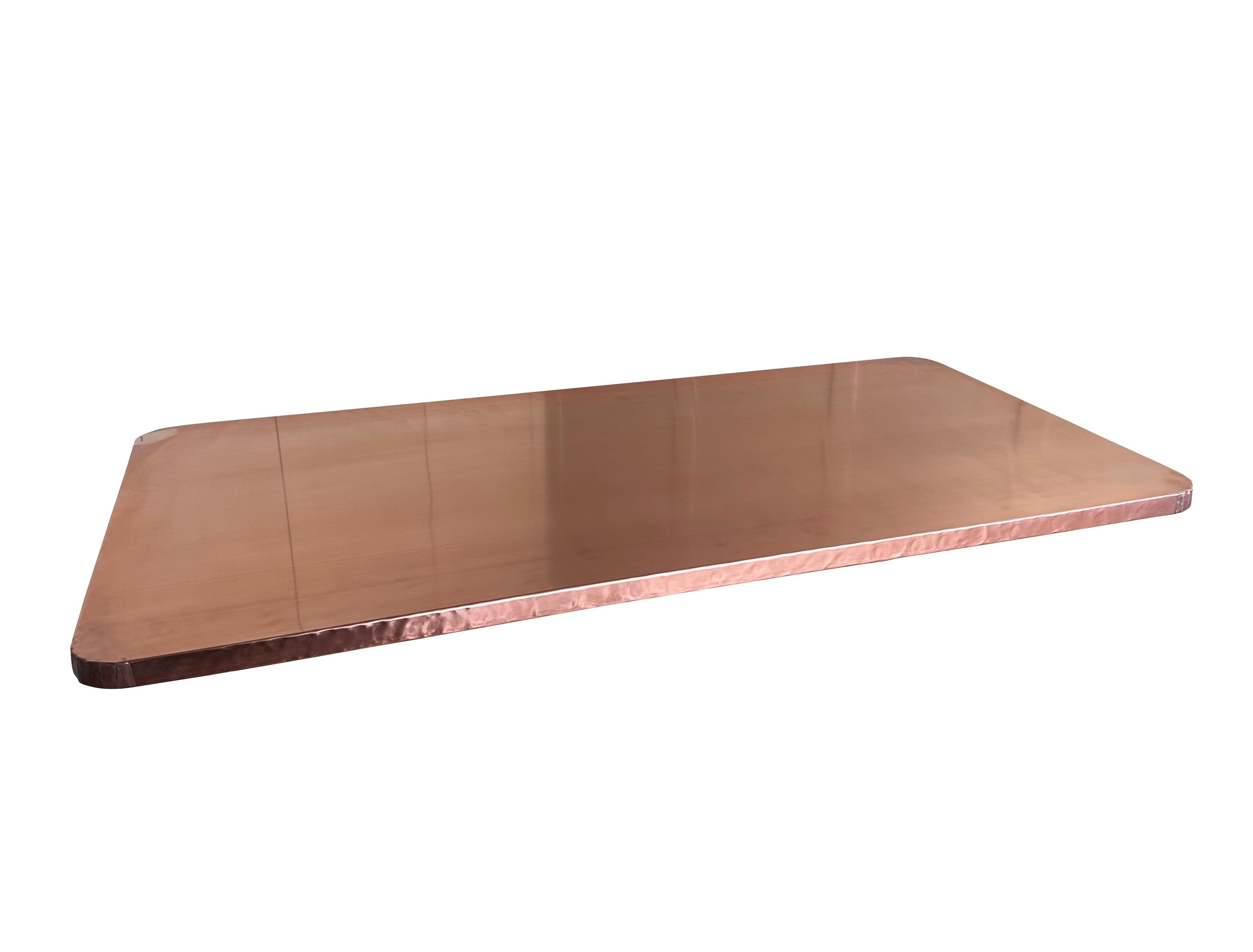 Bespoke Handmade Natural Copper Kitchen Top - D2220