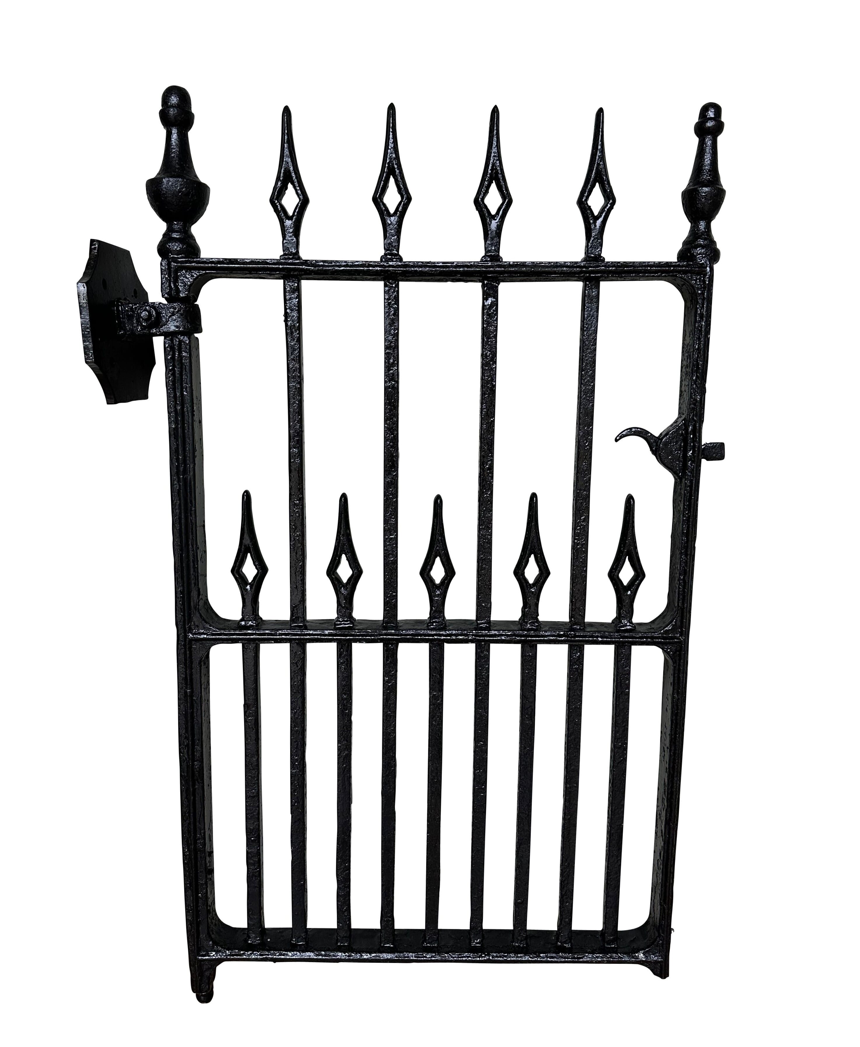 Antique Decorative Garden Cast Iron Pedestrian Gate - 10270