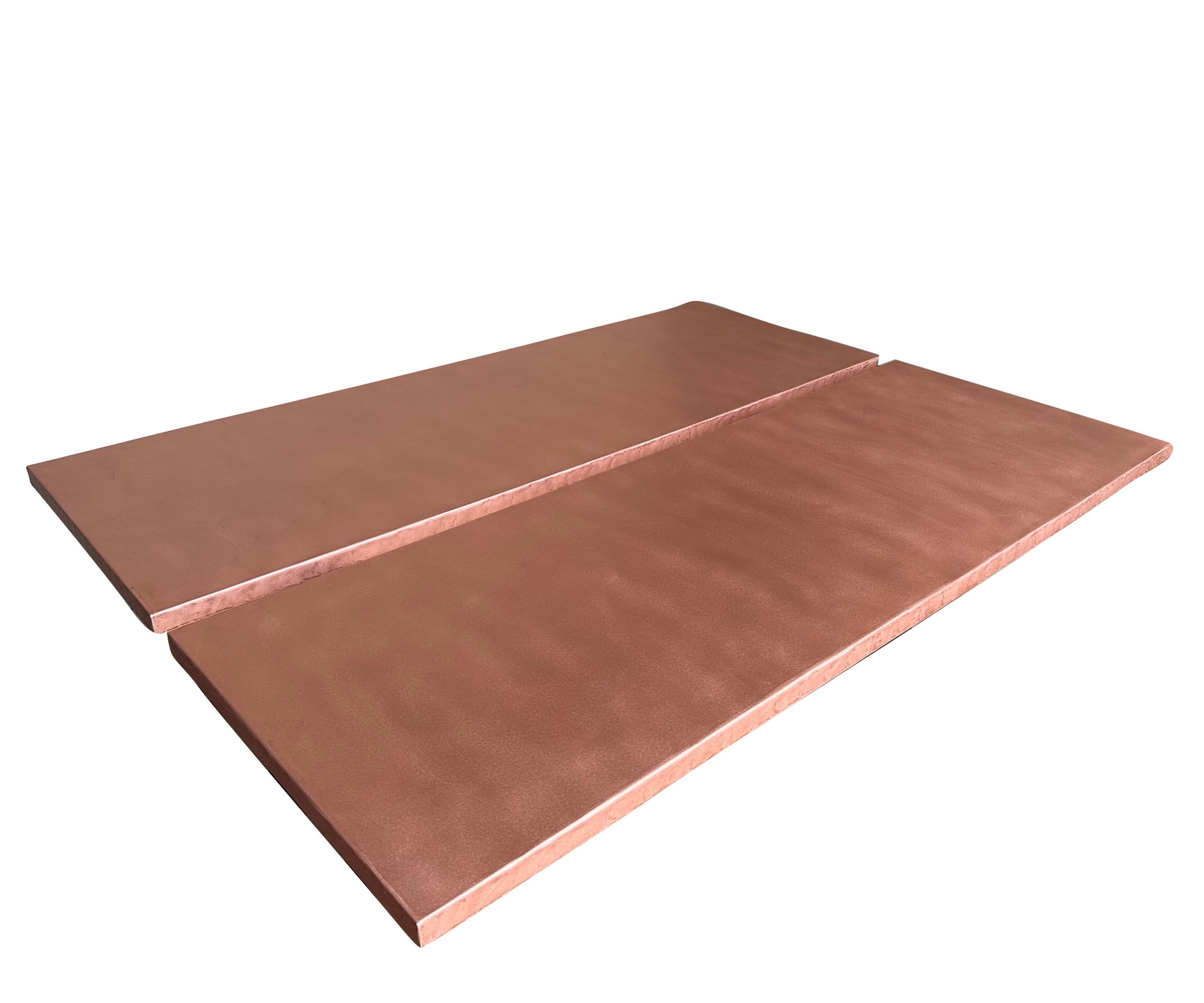 Bespoke Handmade Matt Copper Worktops - D2224