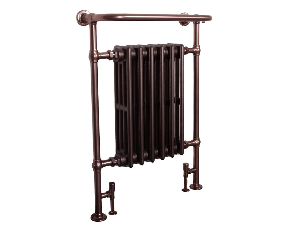 Carron Brushed Bronze Broughton Bathroom Towel Rail - TOW258