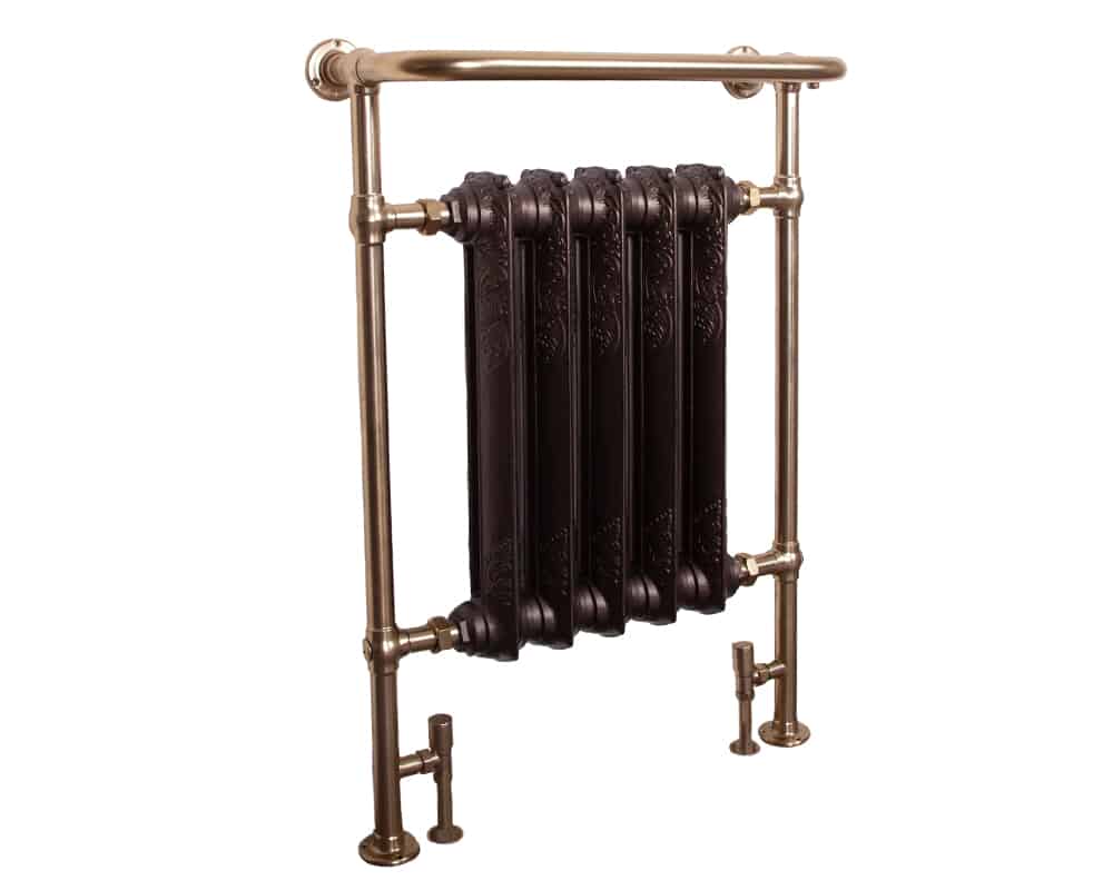 Carron Wilsford Brushed Brass Bathroom Towel Rail