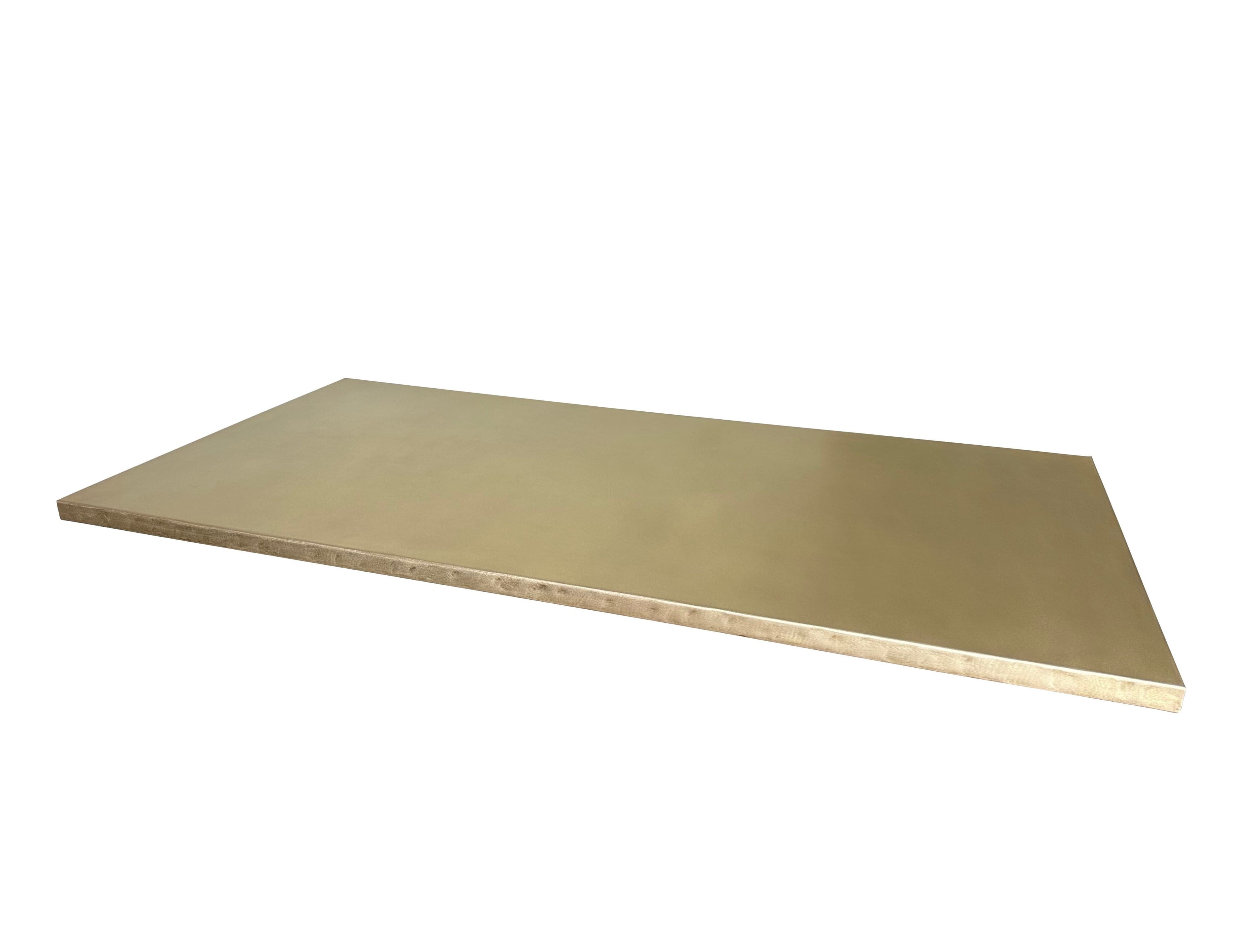 Bespoke Matt Brass Central Island Worktop - D2230