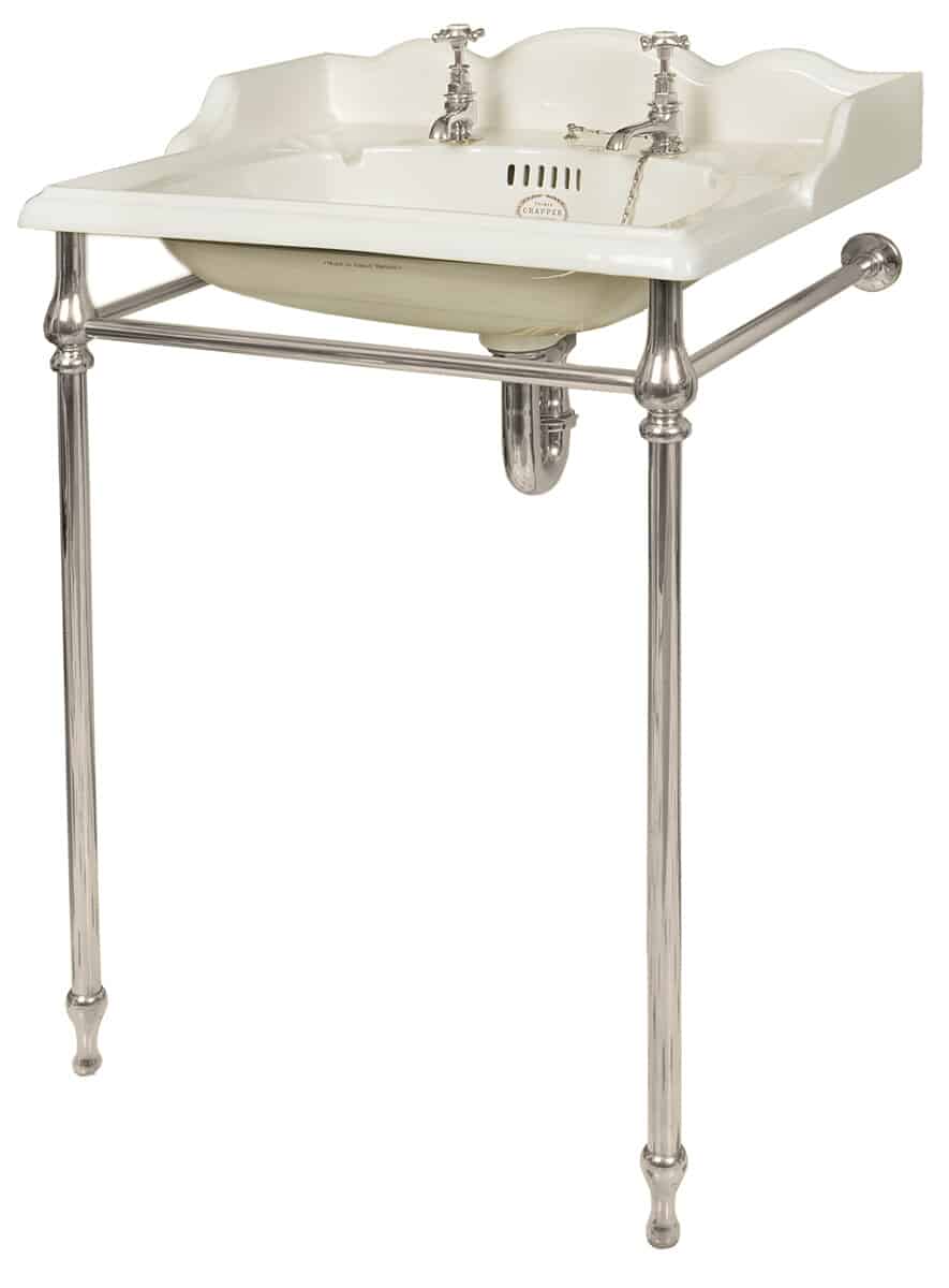 Thomas Crapper Marlborough Basin Wash Stand - Nickel
