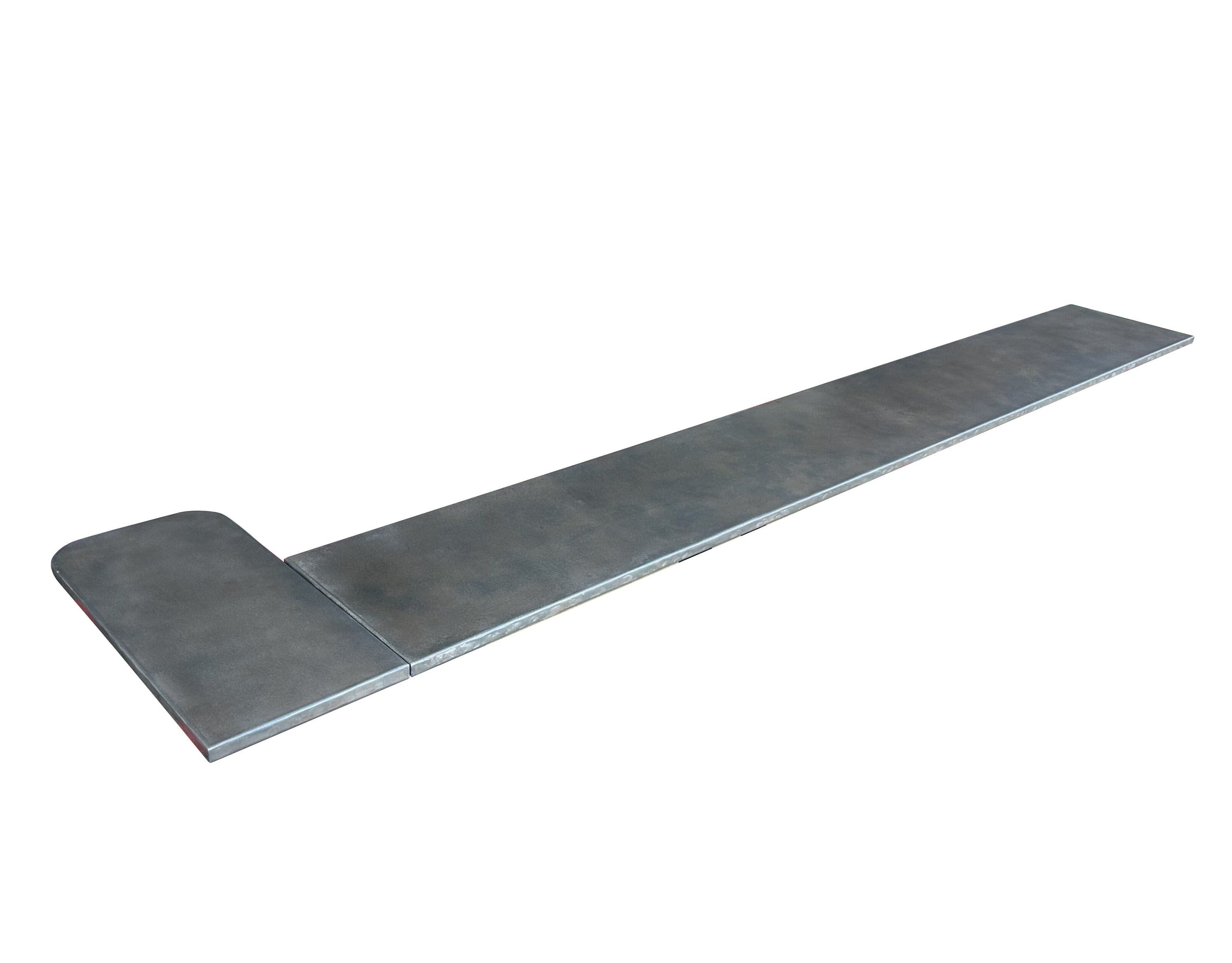 Kitchen Handmade Antique Zinc Worktops / Work Surfaces - D2237