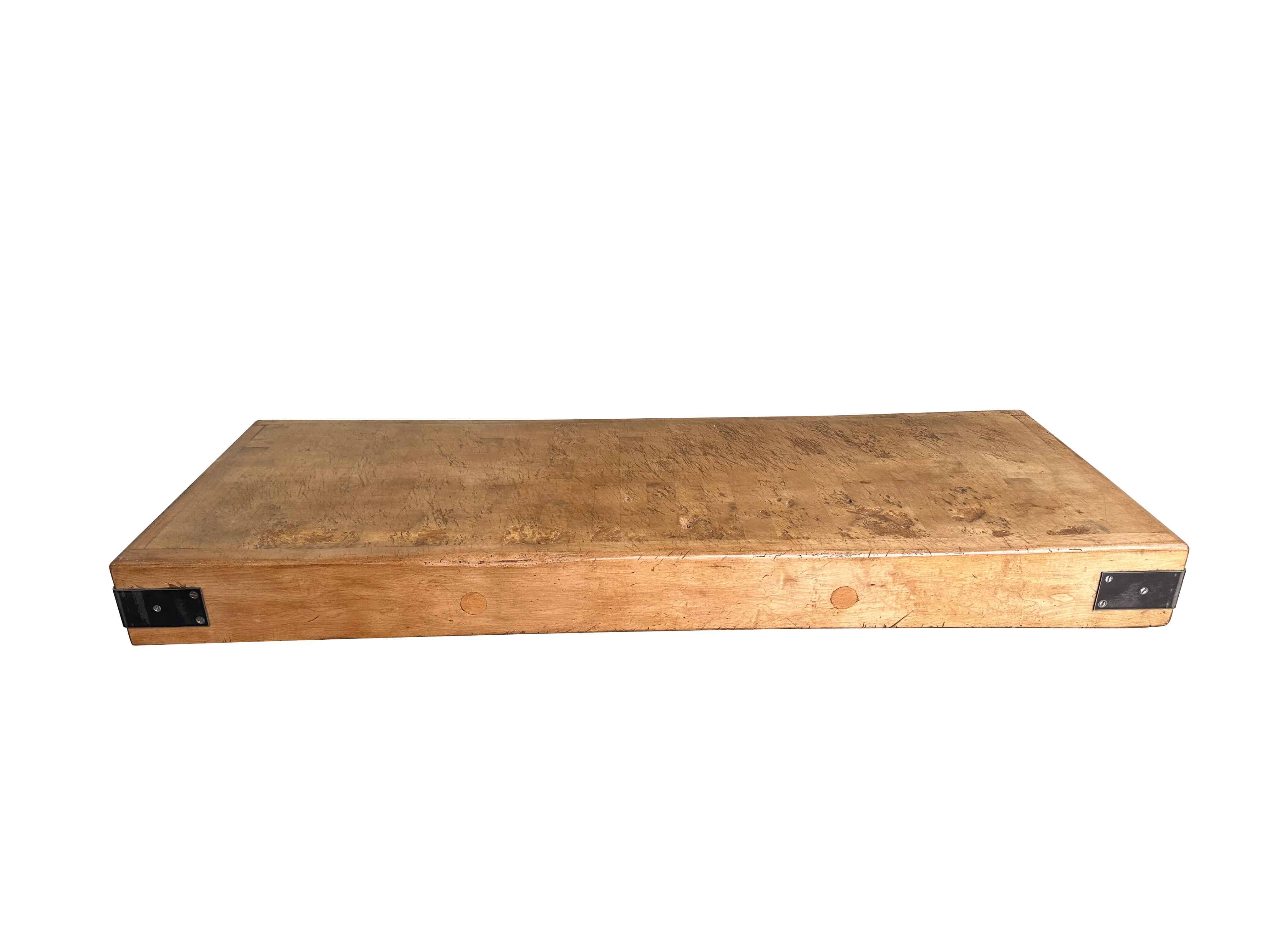 Original Maple Kitchen Old Butchers Chopping Block