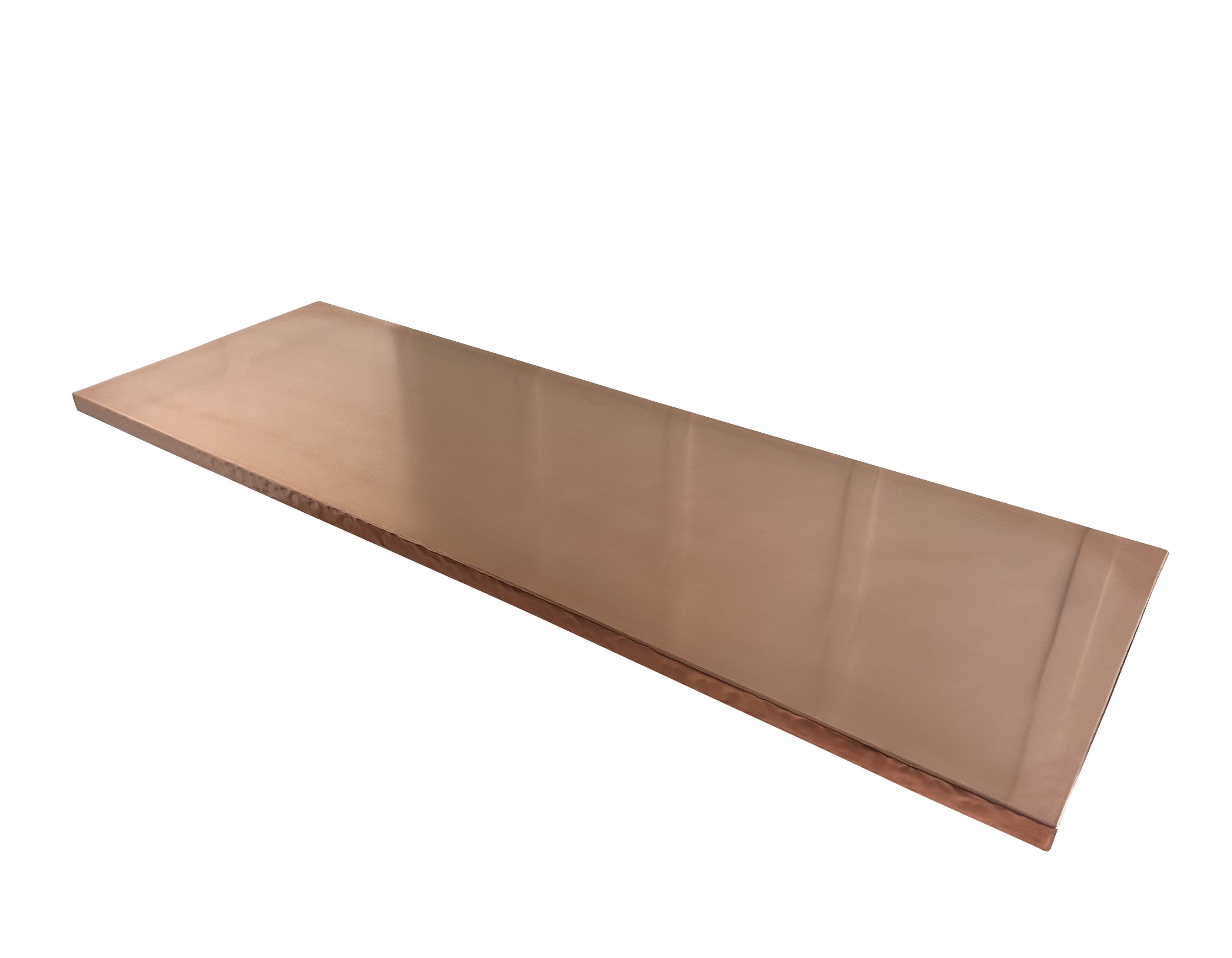 Bespoke Natural Copper Central Island Worktop - D2244
