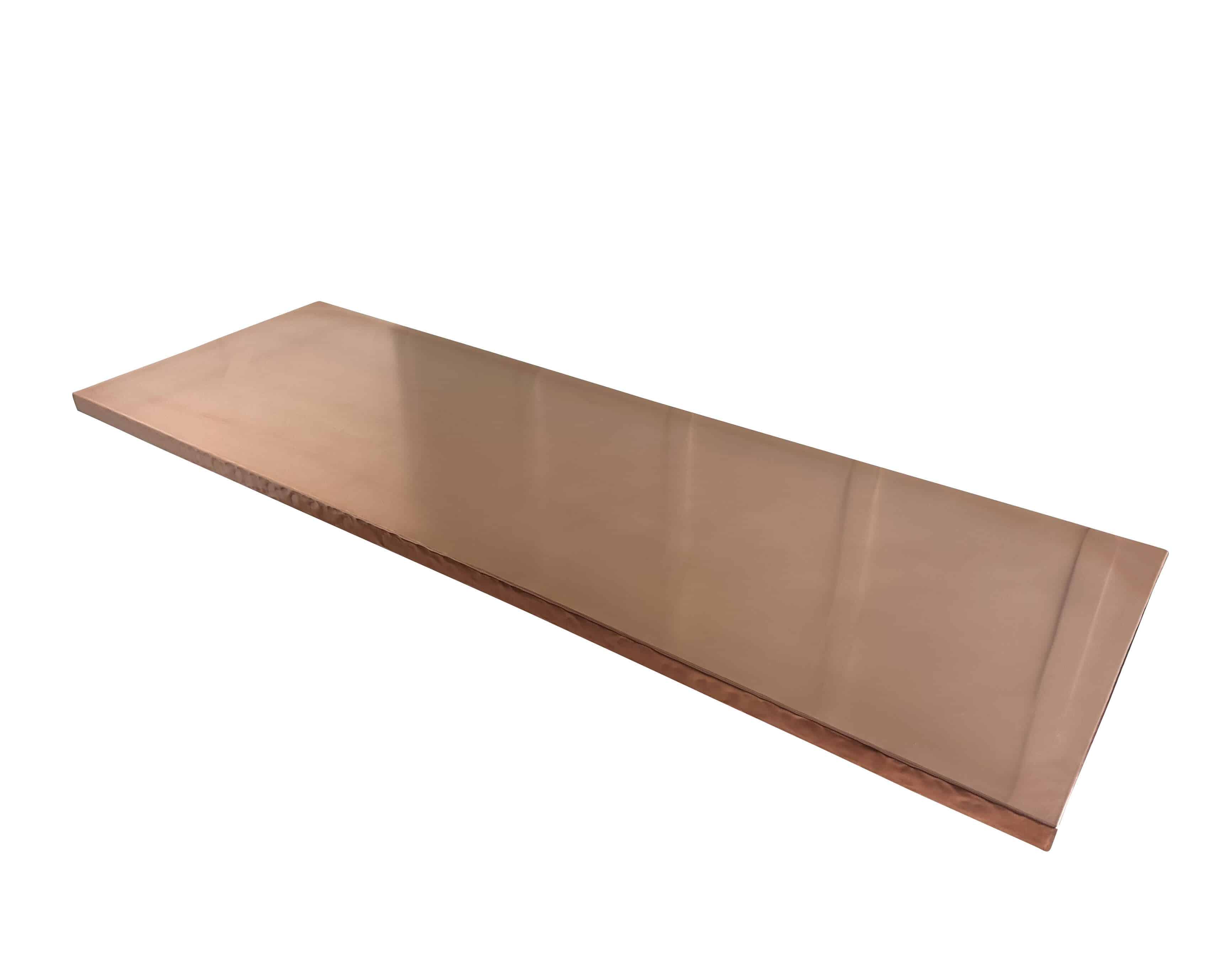 Bespoke Natural Copper Central Island Worktop