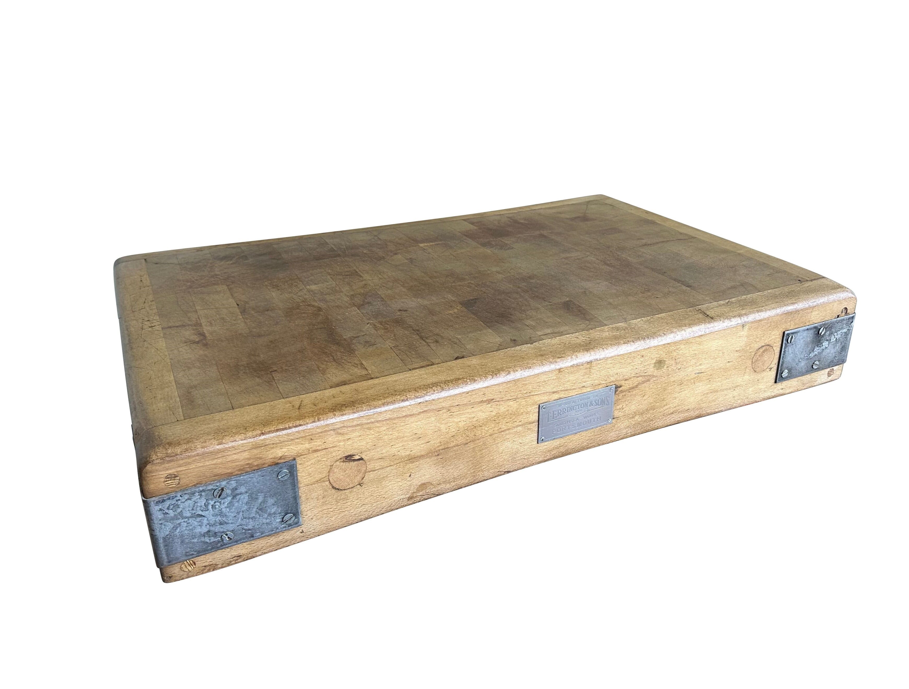 Kitchen Solid Maple Genuine Butchers Chopping Block - 10423