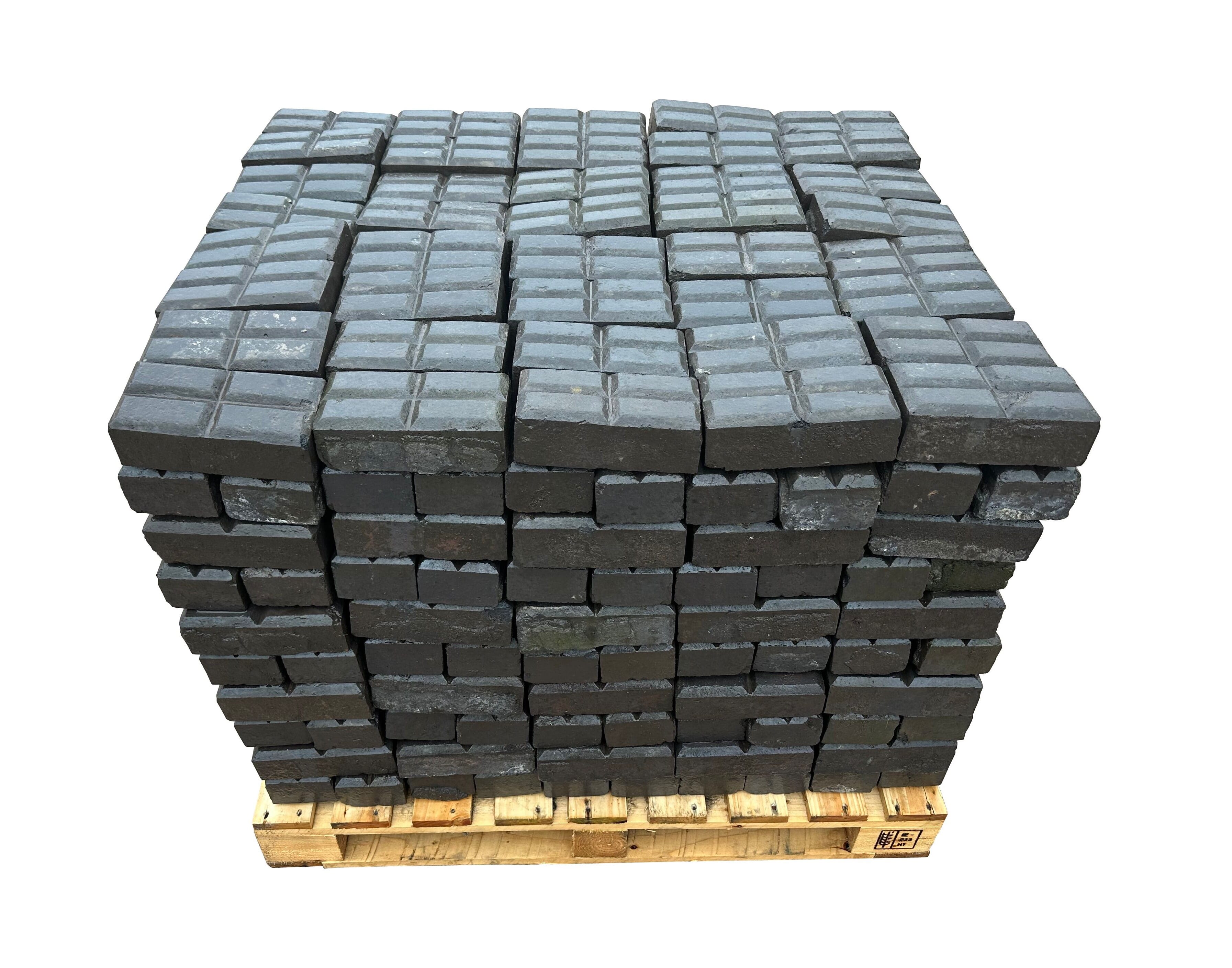 Reclaimed Staffordshire Blue Chocolate Block Pavers - 10643