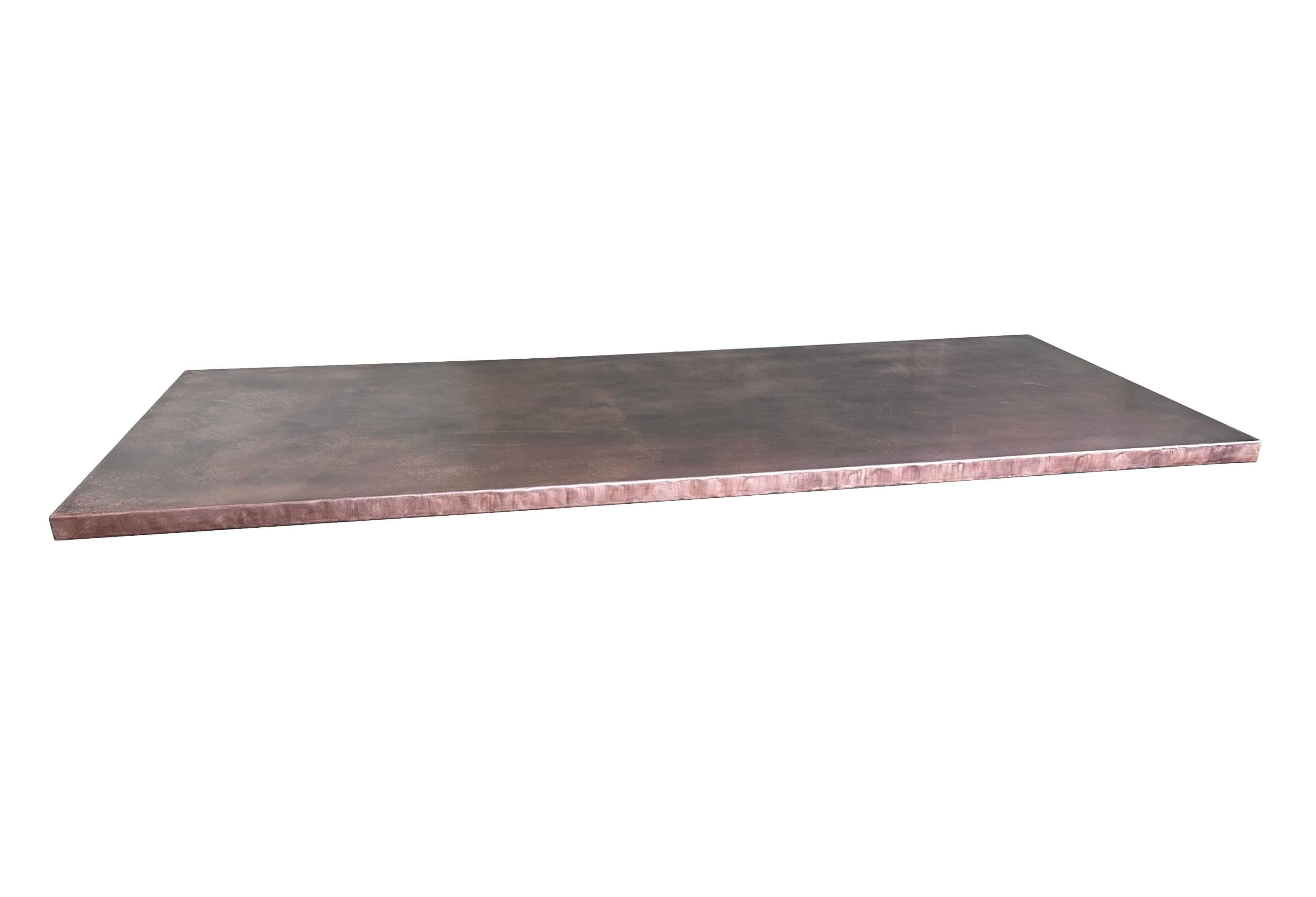 Bespoke Antique Copper Central Island Top