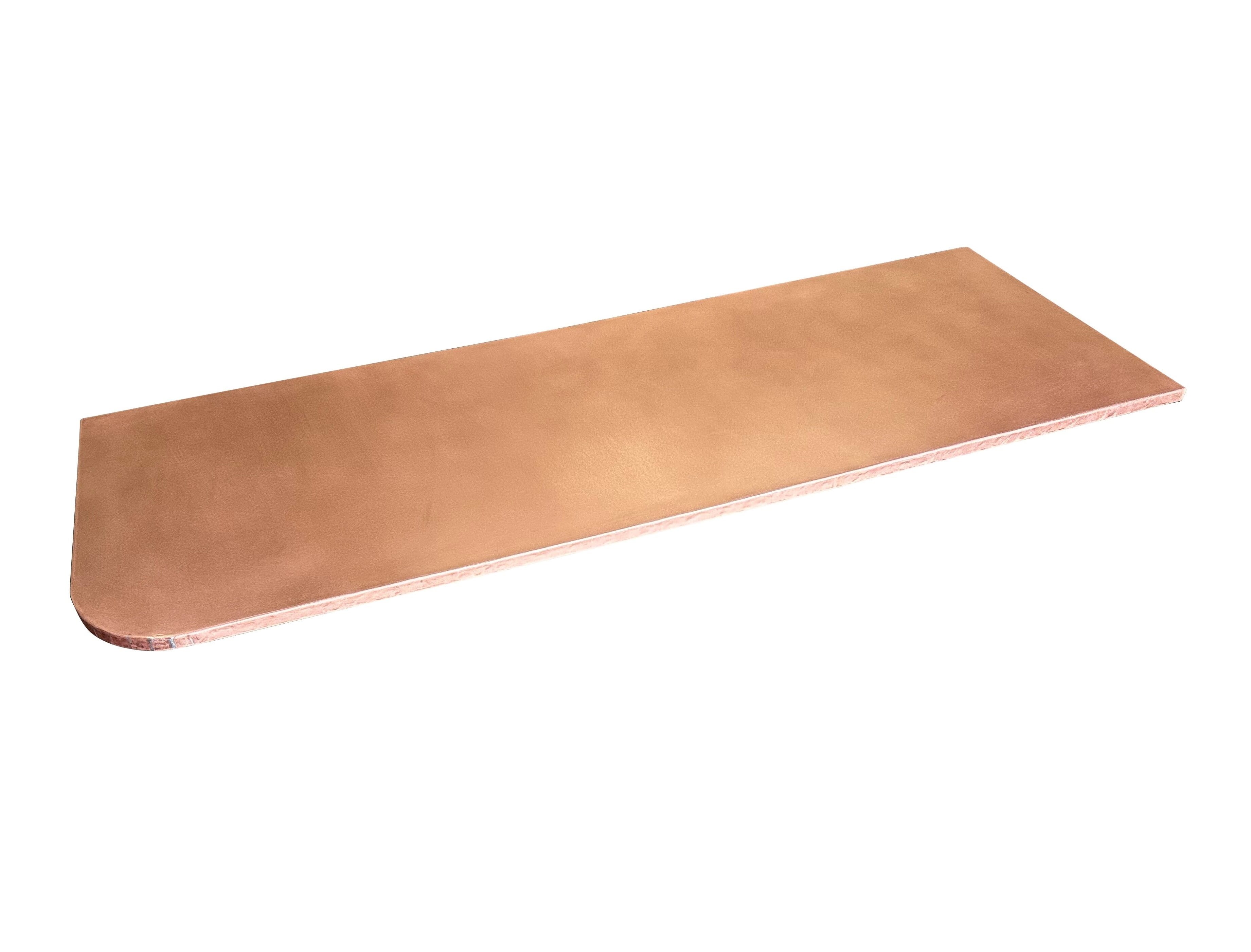Bespoke Matt Copper Central Island Worktop - D2250