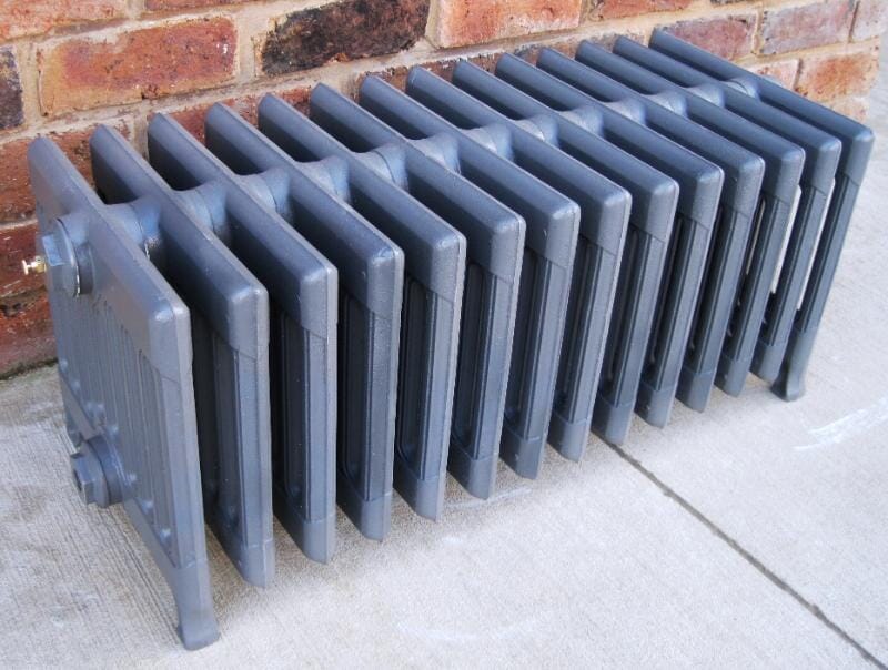 Cast Iron Victorian 9 Column Radiator - 330mm Tall - Vic330/14pf