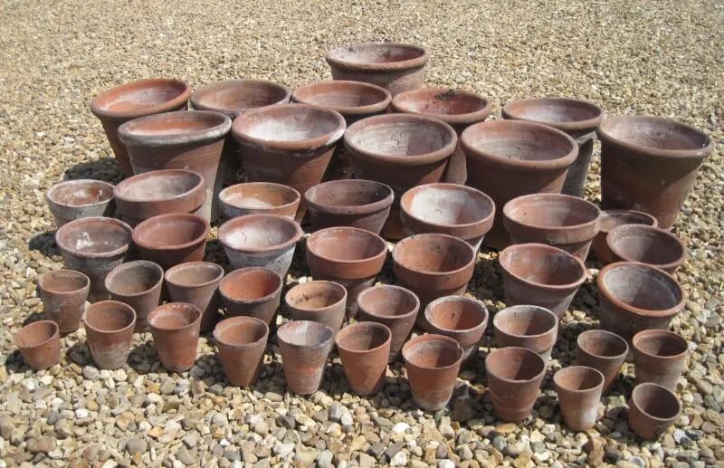 Lot 1 - Large Quantity of Antique Teracotta Plant Pots - 4725