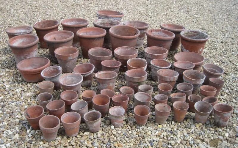 Lot 5 - Large Quantity of Antique Teracotta Plant Pots - 4729