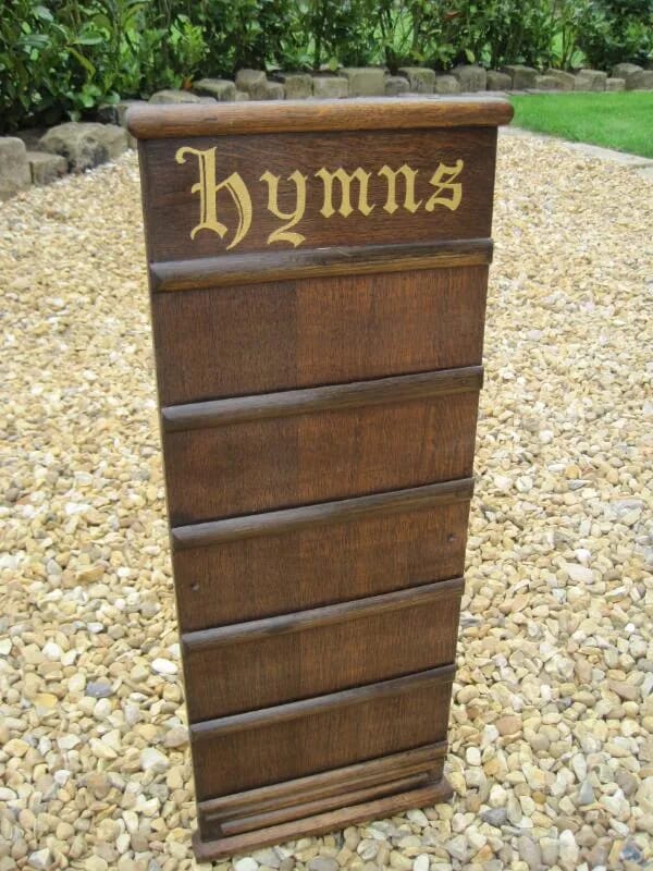 Original Wooden Church Hymn Board - 4744