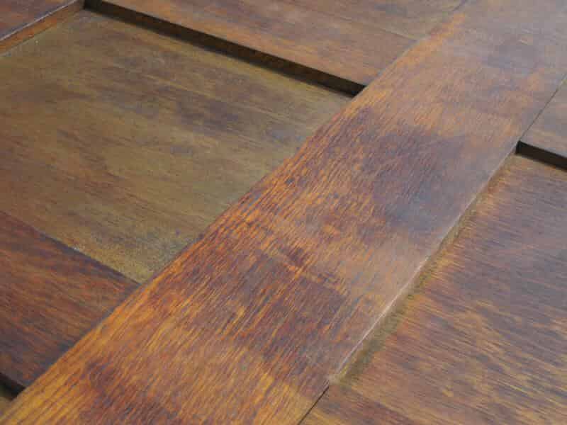 Solid oak antique reclaimed wall panelling