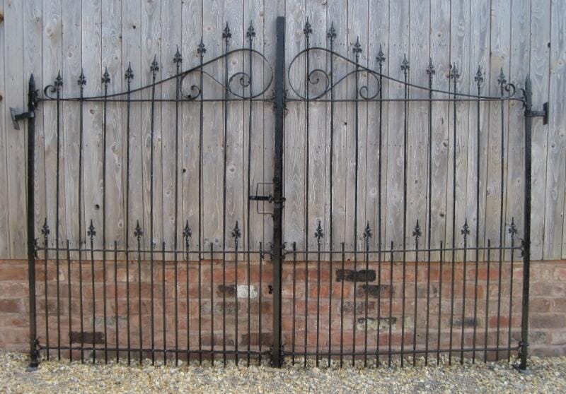 Reclaimed Antique Wrought Iron Gates - 4538