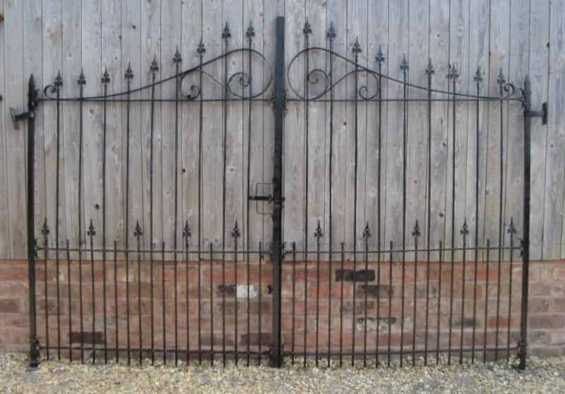 Reclaimed Antique Wrought Iron Gates