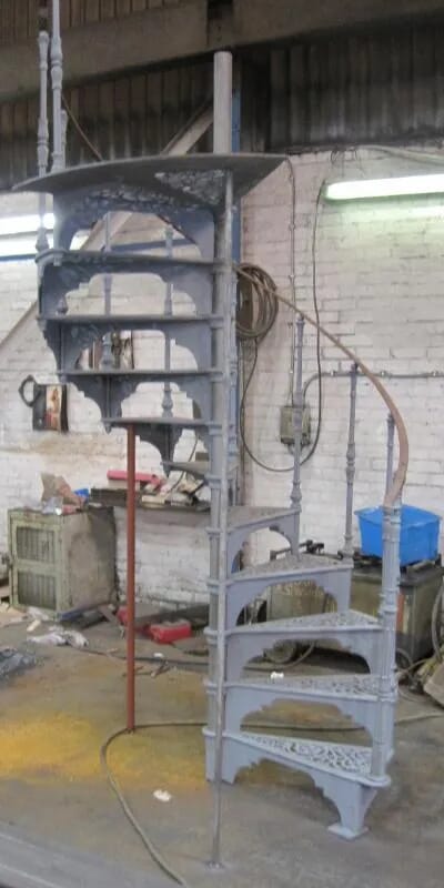 Cast Iron Spiral Staircase - From Northumberland House London - 4603