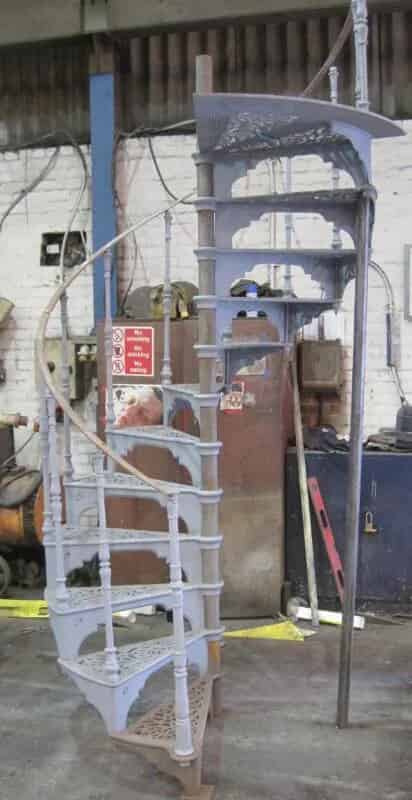 Cast Iron Spiral Staircase - From Northumberland House London