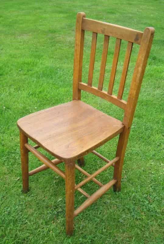 Antique Reclaimed Church and Chapel Chairs