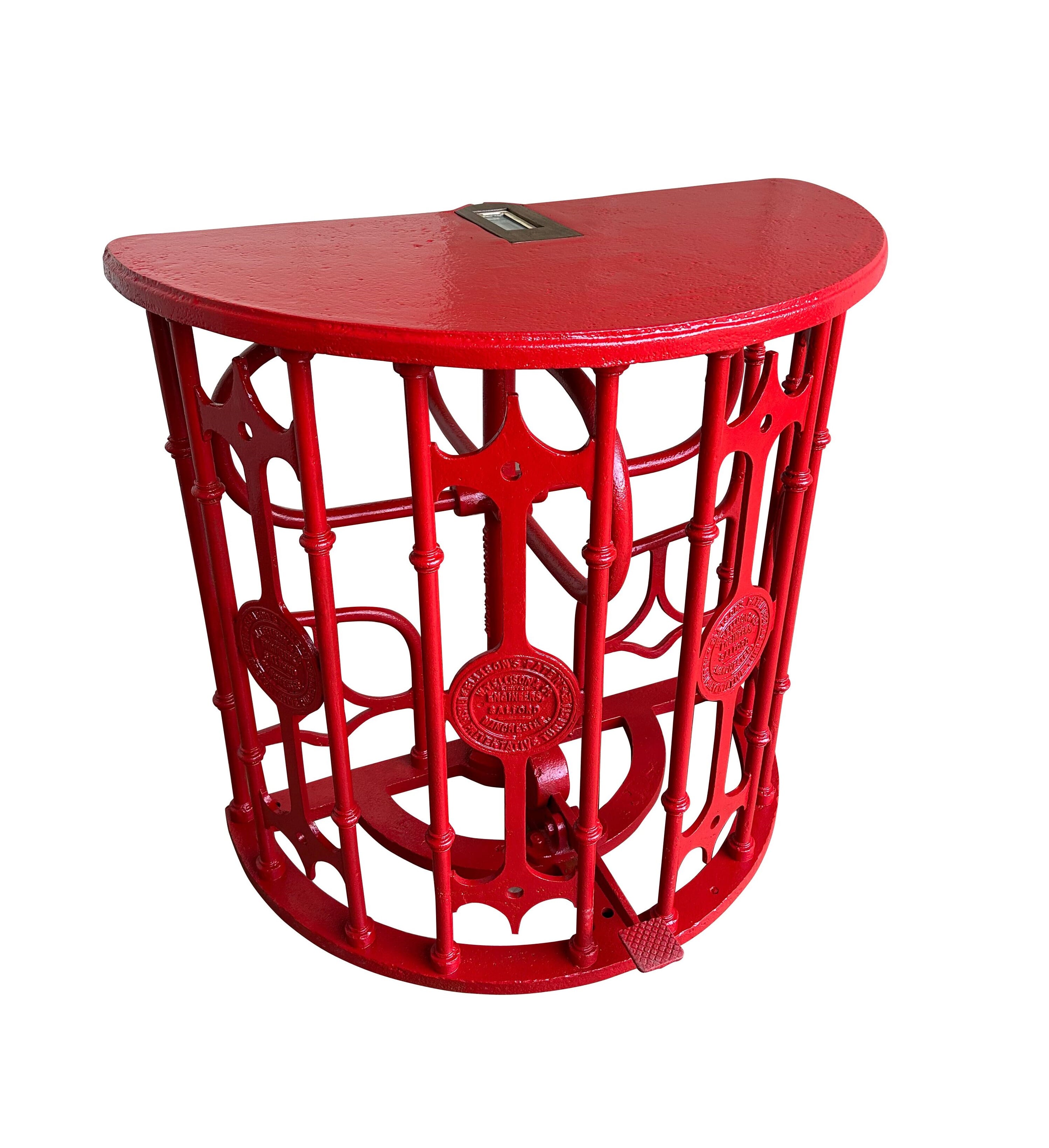 W T Ellison & Co Reclaimed Cast Iron Football Turnstile - 10650b