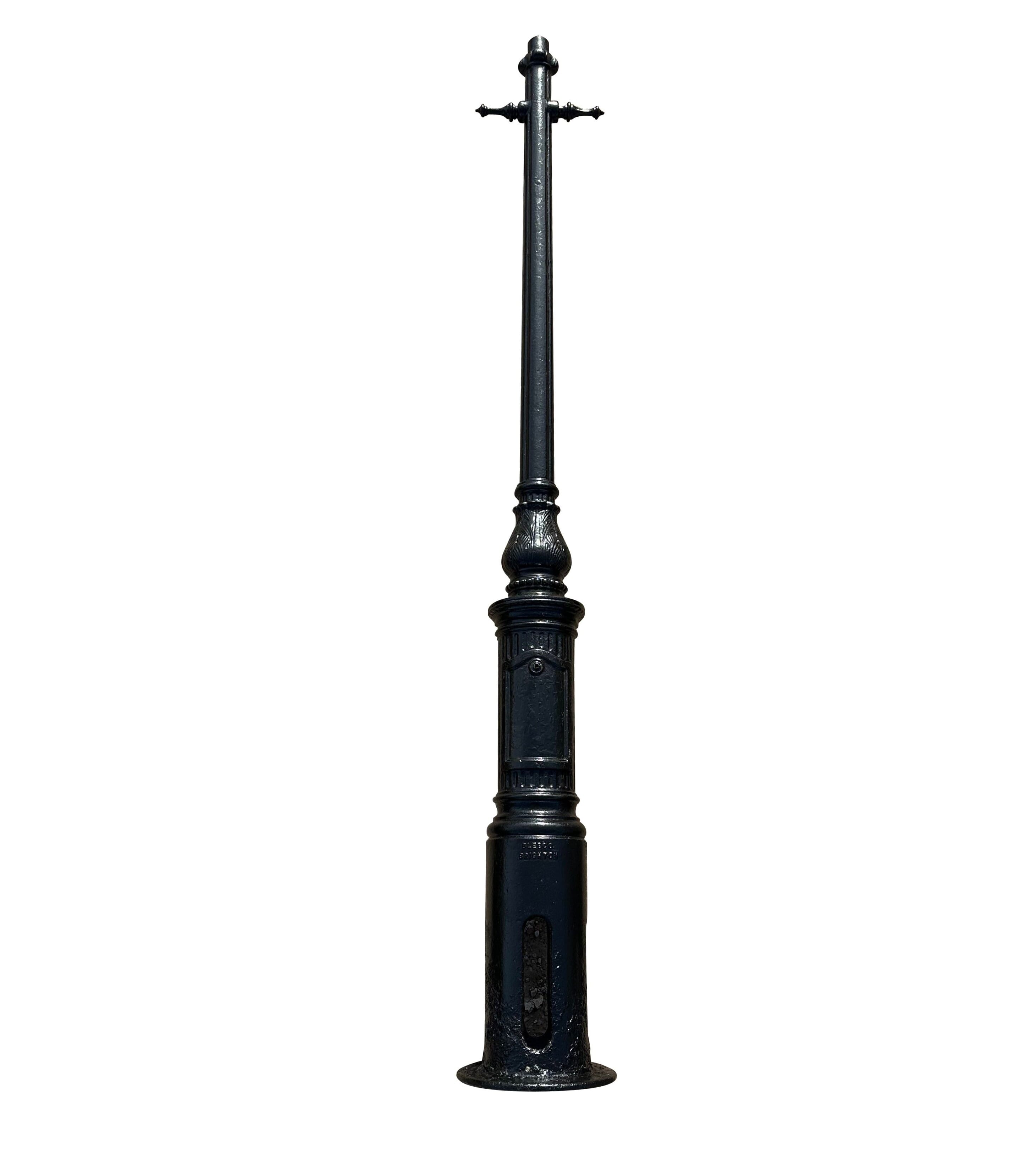 Victorian Ornate Cast Iron Reclaimed Garden Lamp Post - 10463