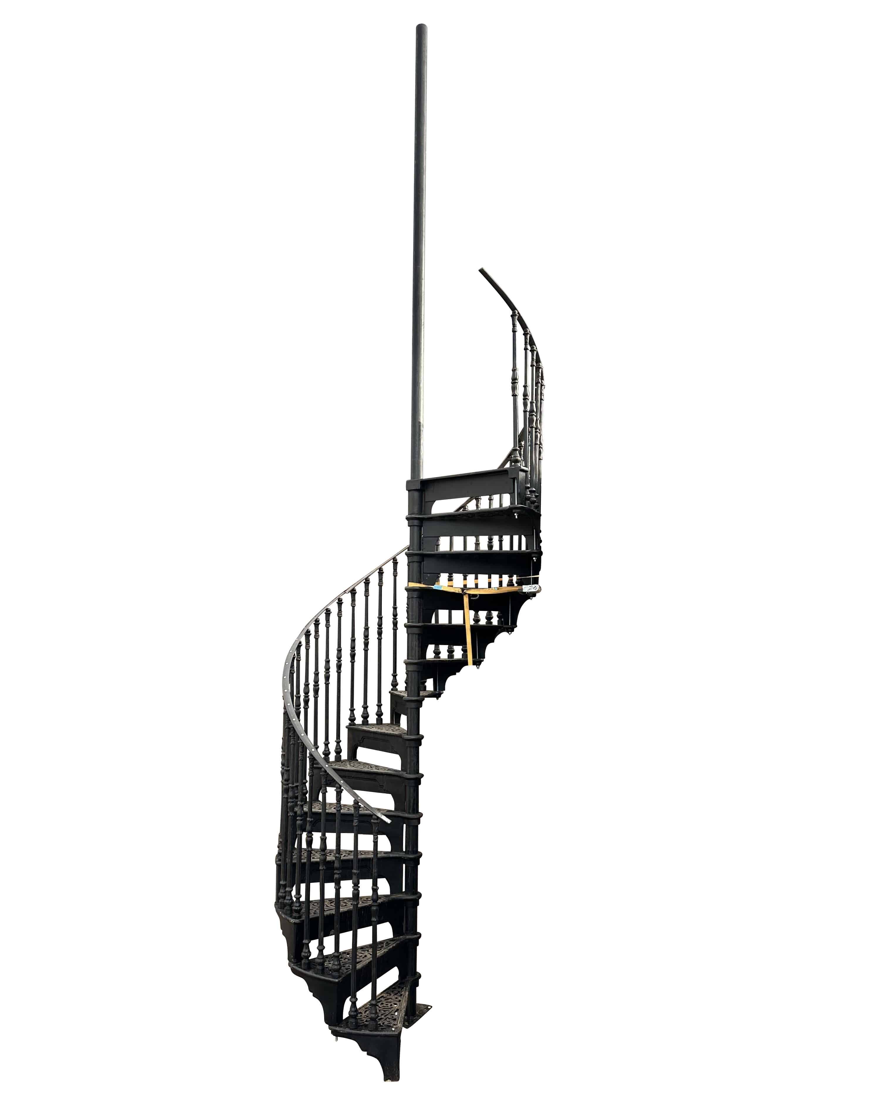 Large Safety Stairways Cast Iron Spiral Staircase