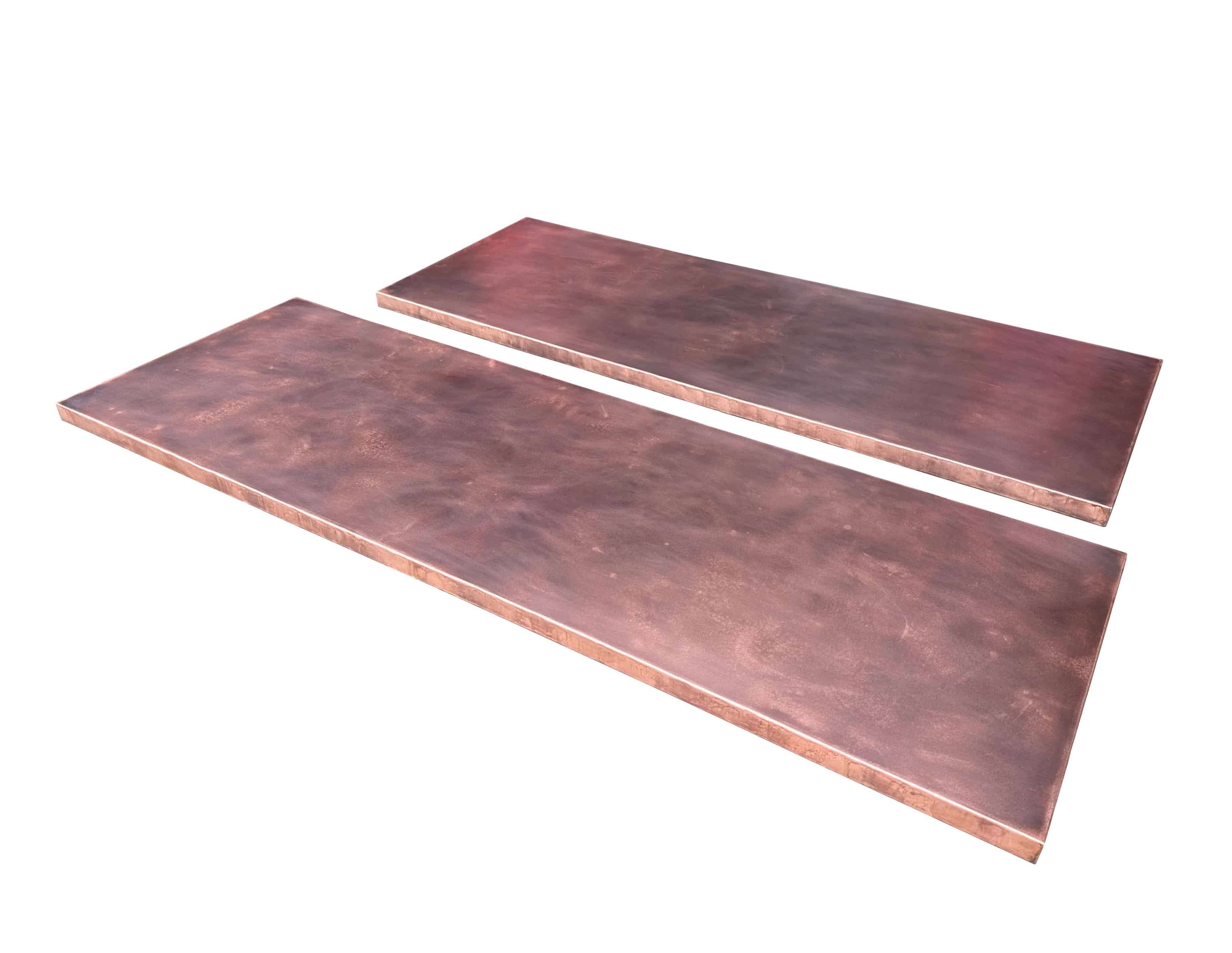 Antique Copper Handmade Kitchen Worktops