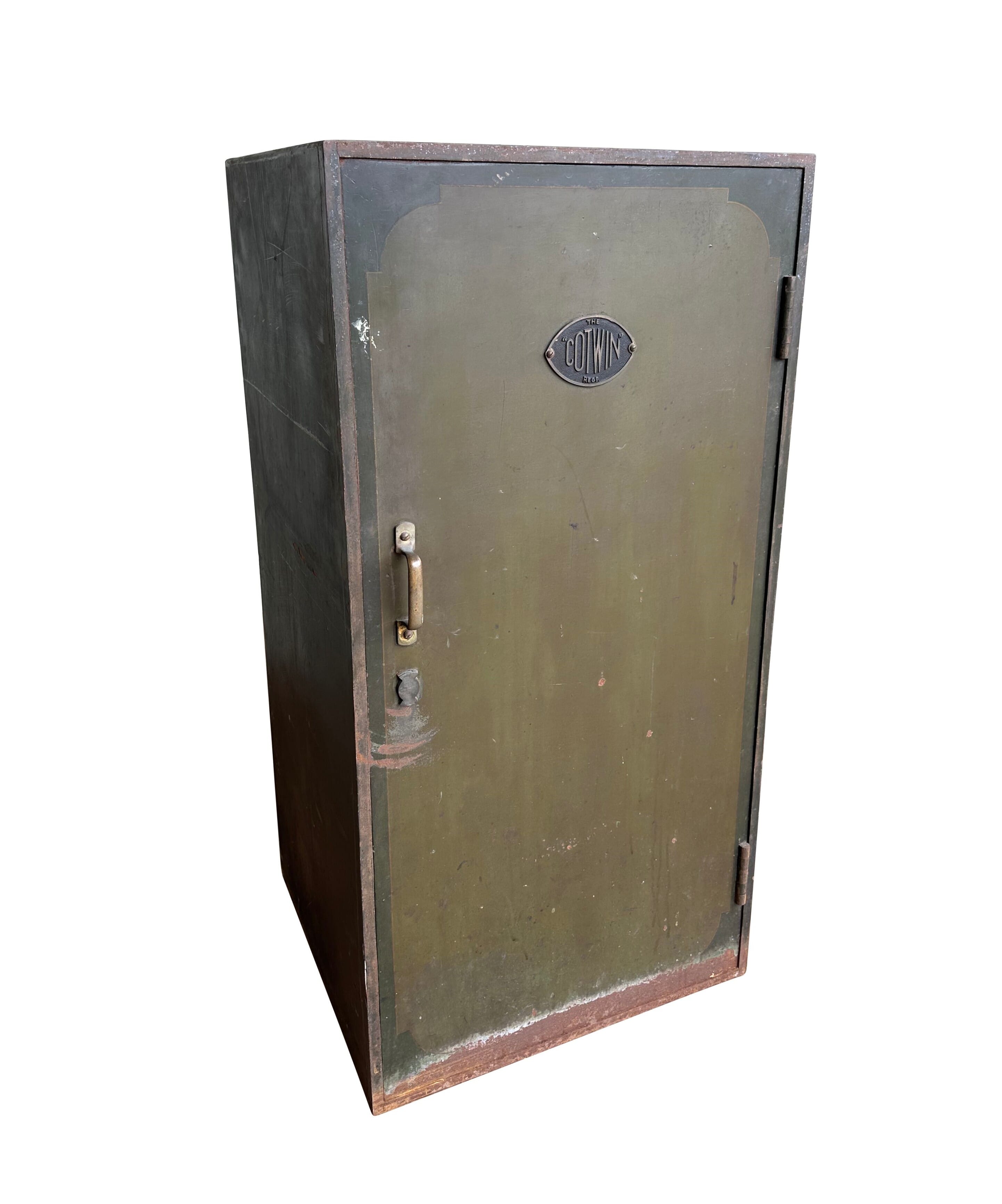 Antique Reclaimed The Cotwin Deed Safe - 10677