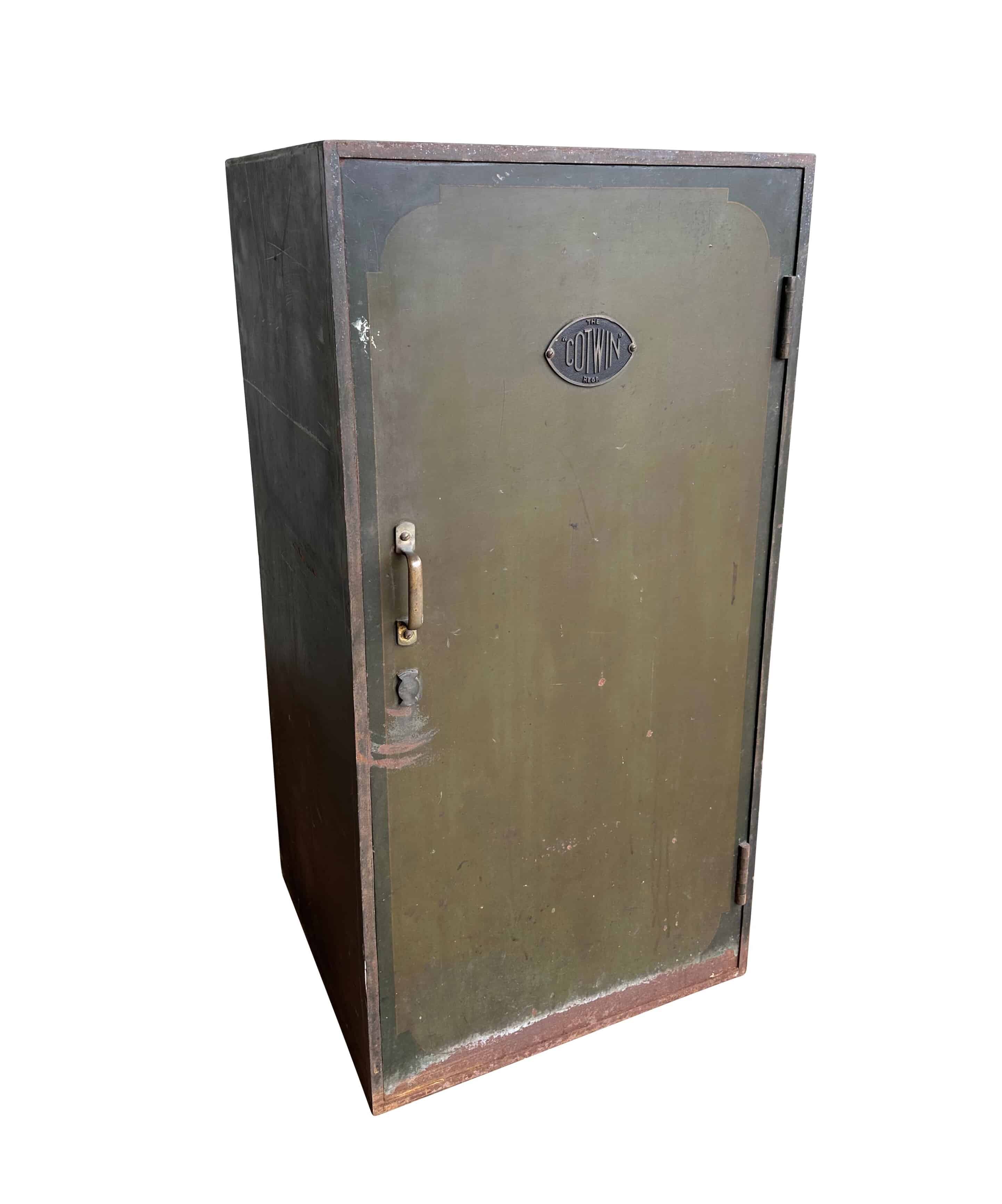 Antique Reclaimed The Cotwin Deed Safe