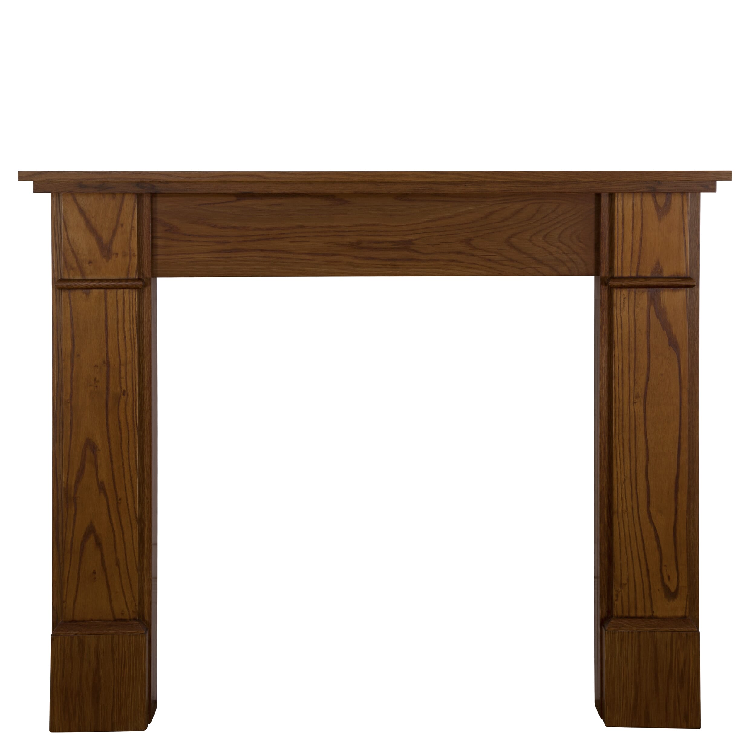 New Berrington Solid Oak Waxed Wooden Fireplace Surround - SMC196