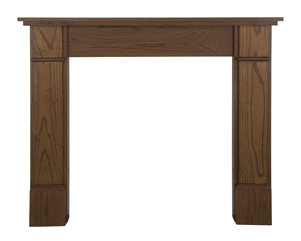 Berrington Solid Oak Unwaxed Wooden Fireplace Surround - FRM046