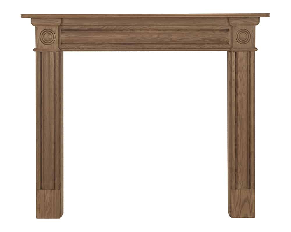 New Derry Unwaxed Solid Oak Fireplace Surround