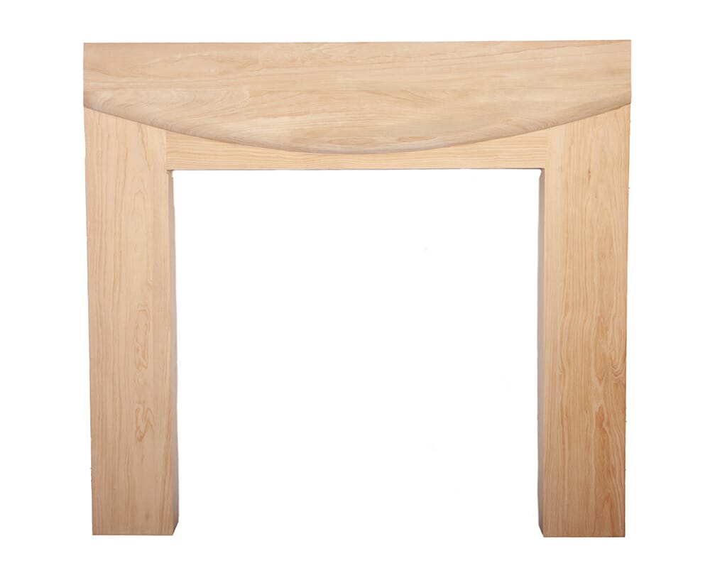 New Hardwick Unwaxed Solid Pine Waxed Fireplace Surround - FRM045