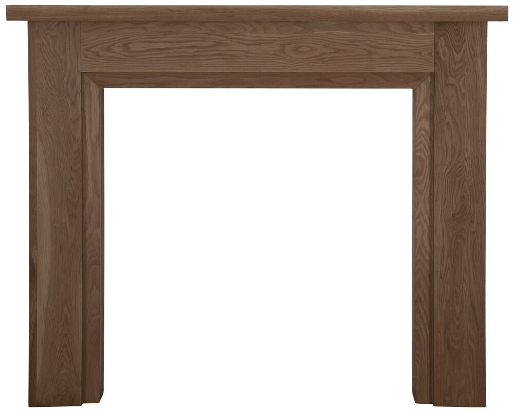 New Kedleston Unwaxed Solid Oak Fireplace Surround - FRM040