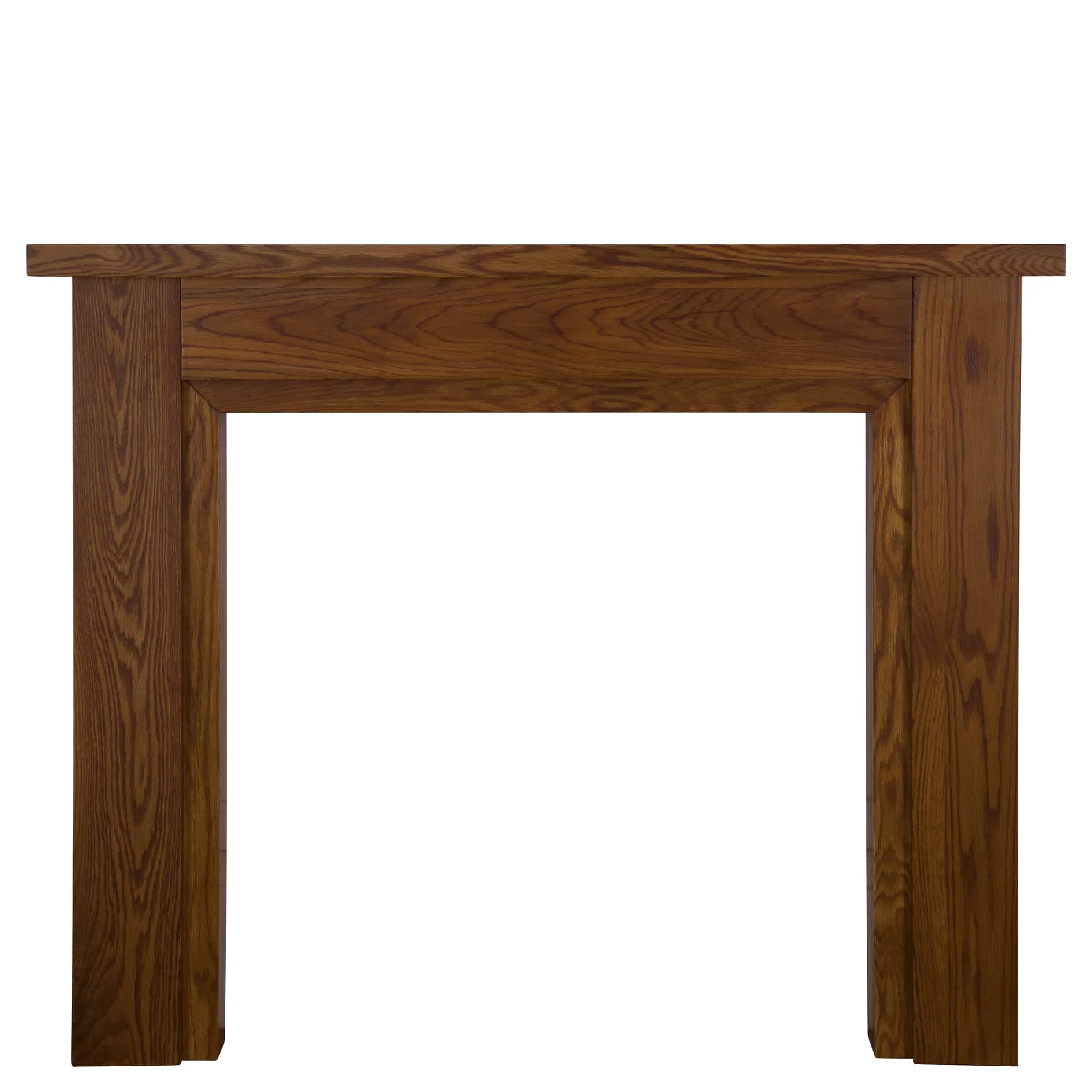New Kedleston Solid Oak Waxed Fireplace Surround