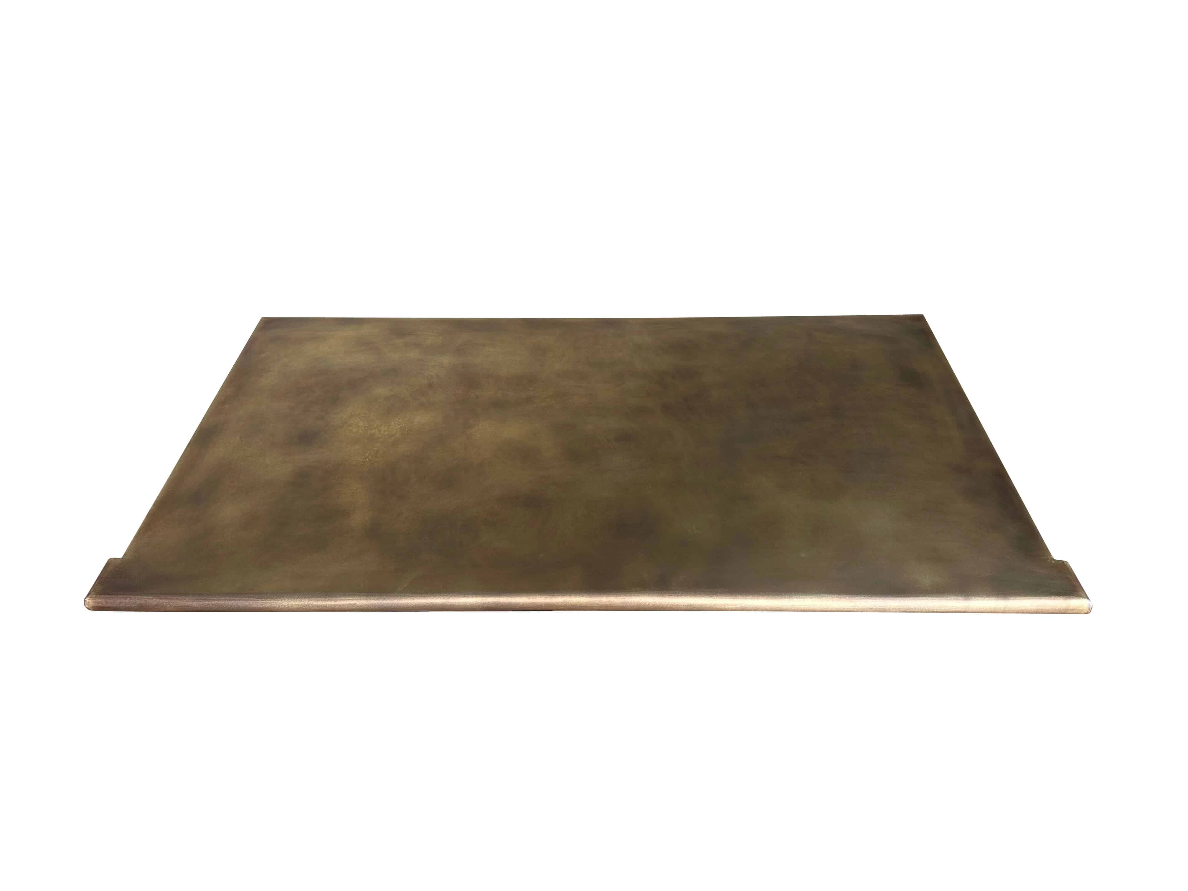Bespoke Antique Brass Bullnose Bar Top