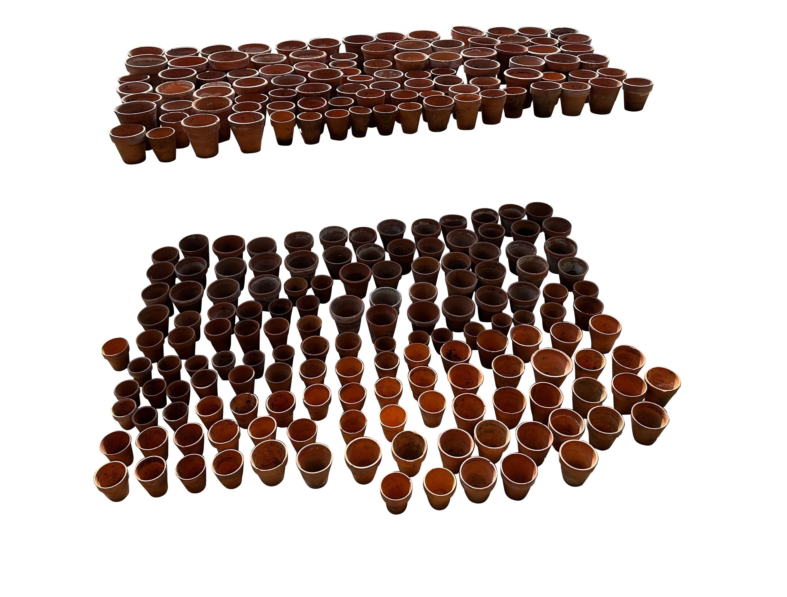 Original Terracotta Garden Greenhouse Plant Pots - 10730B
