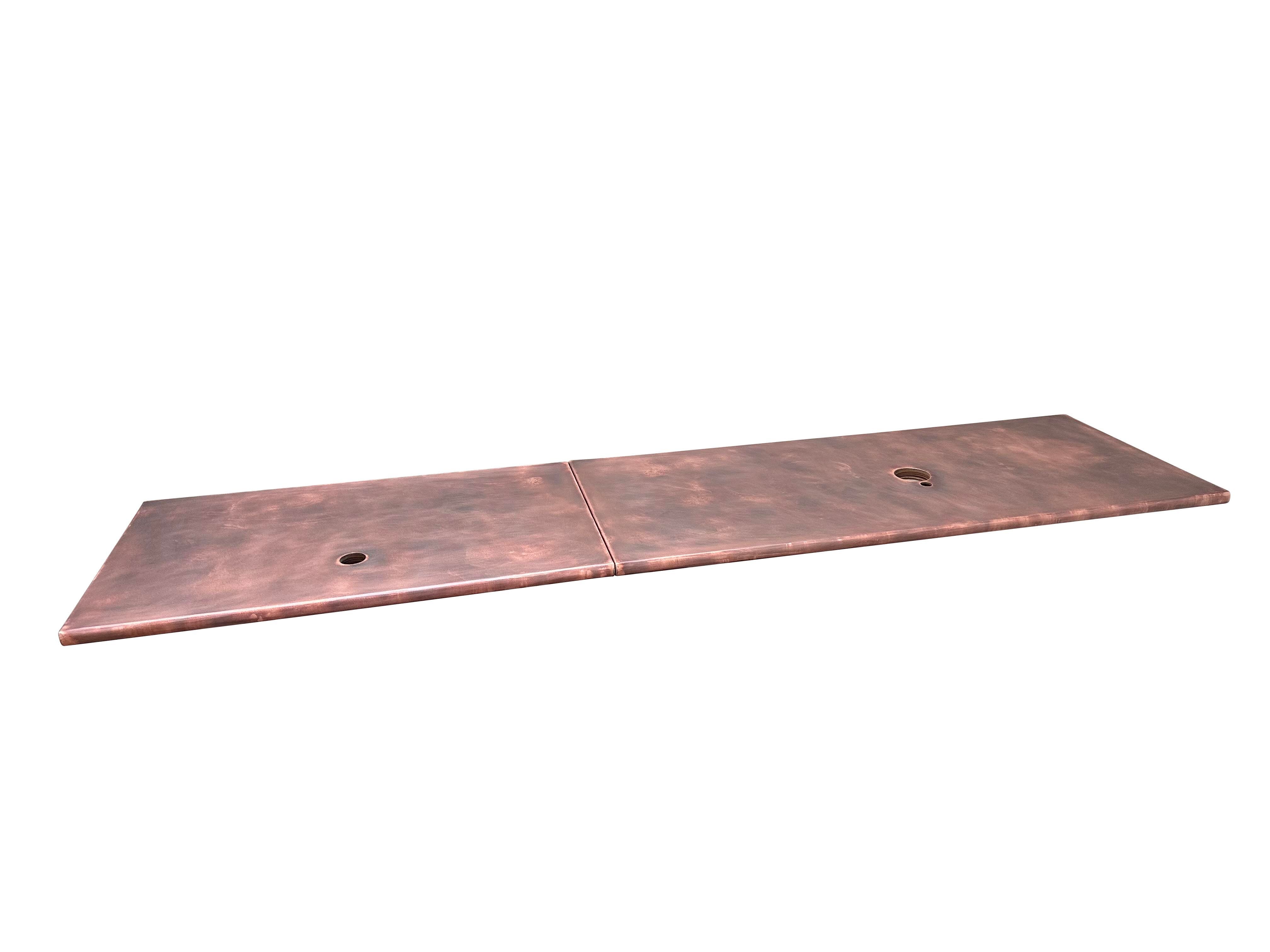 Bespoke Antique Copper Handmade Office Tops - D2270