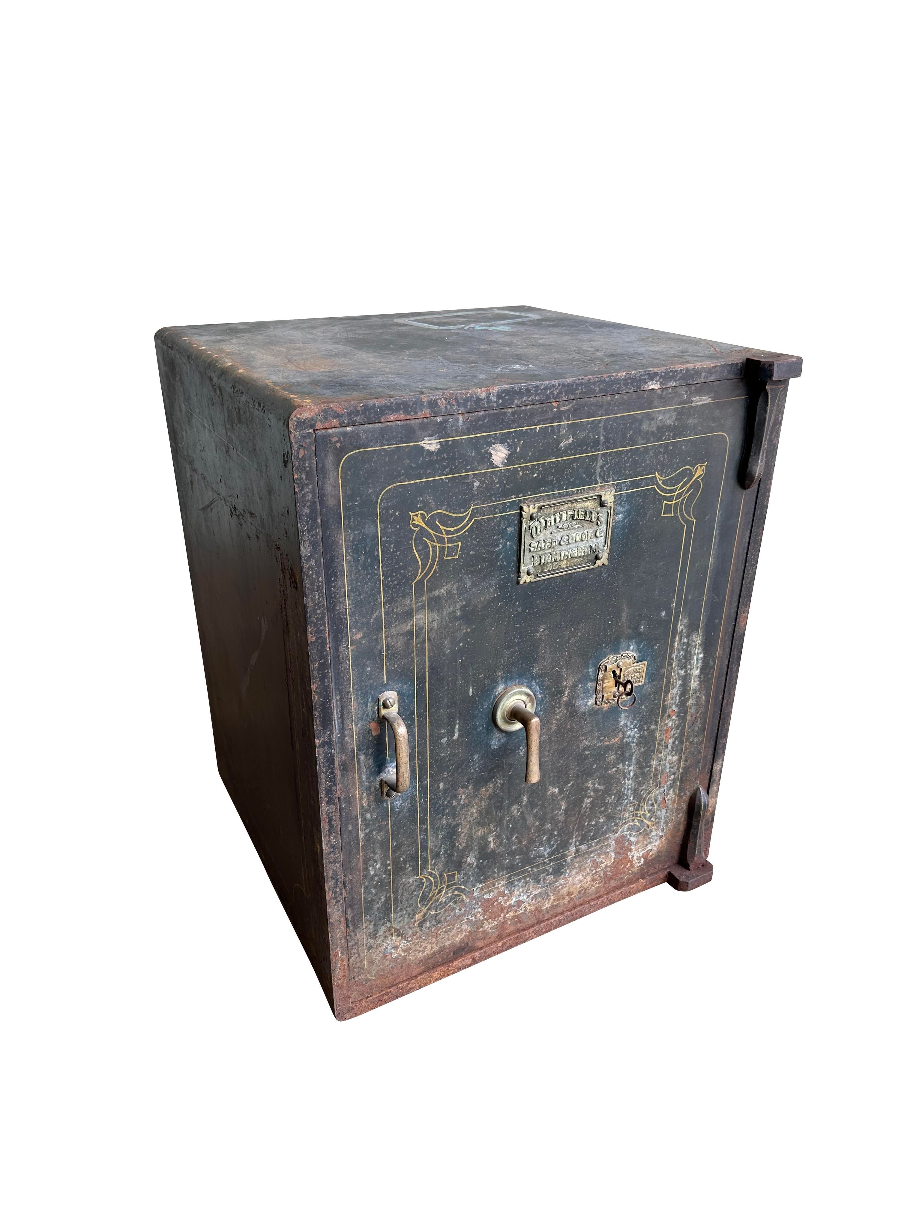 Antique Reclaimed Whitfields Safe - Birmingham - 10678