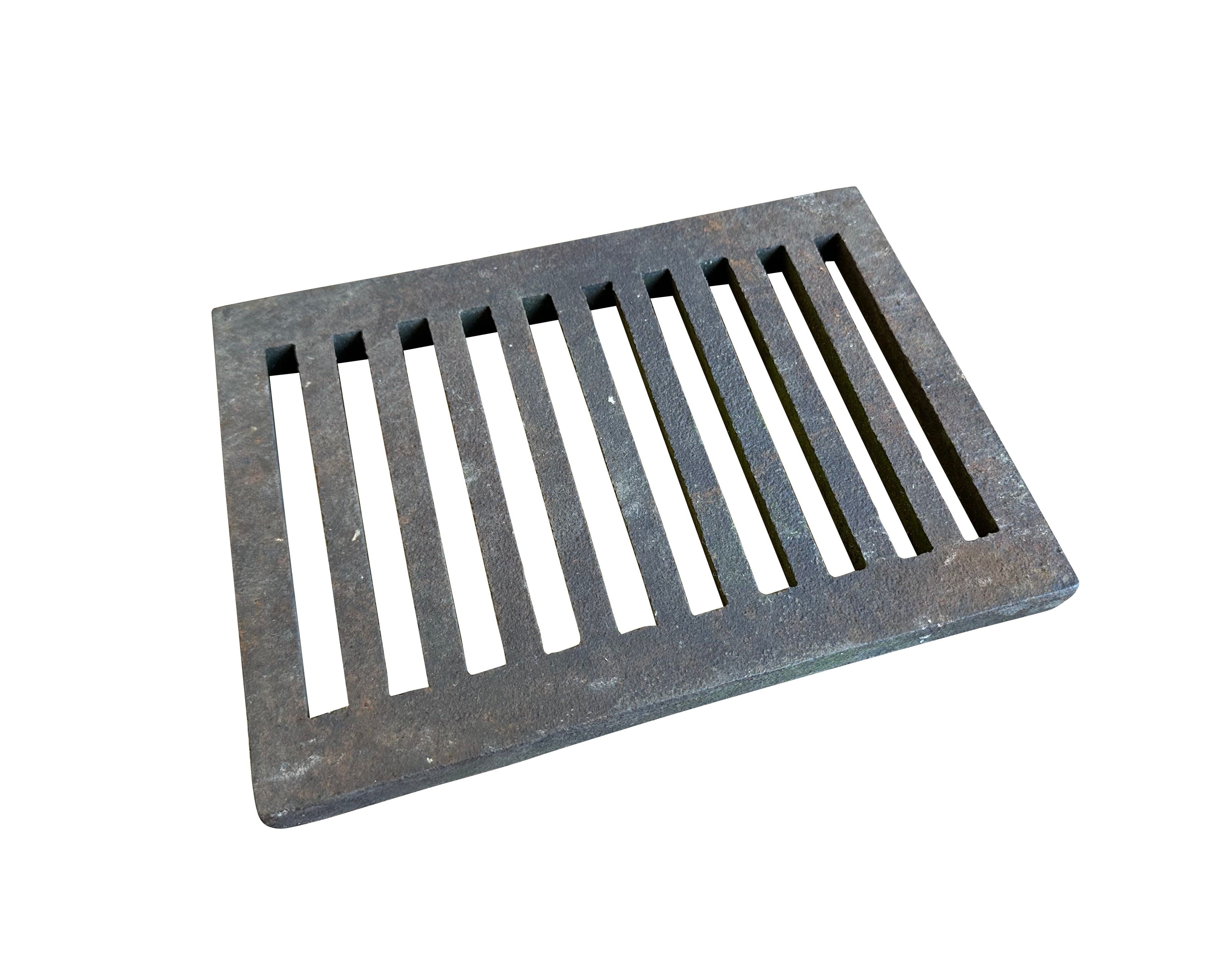 Reclaimed Cast Iron Antique Floor Grid / Grille - 10777