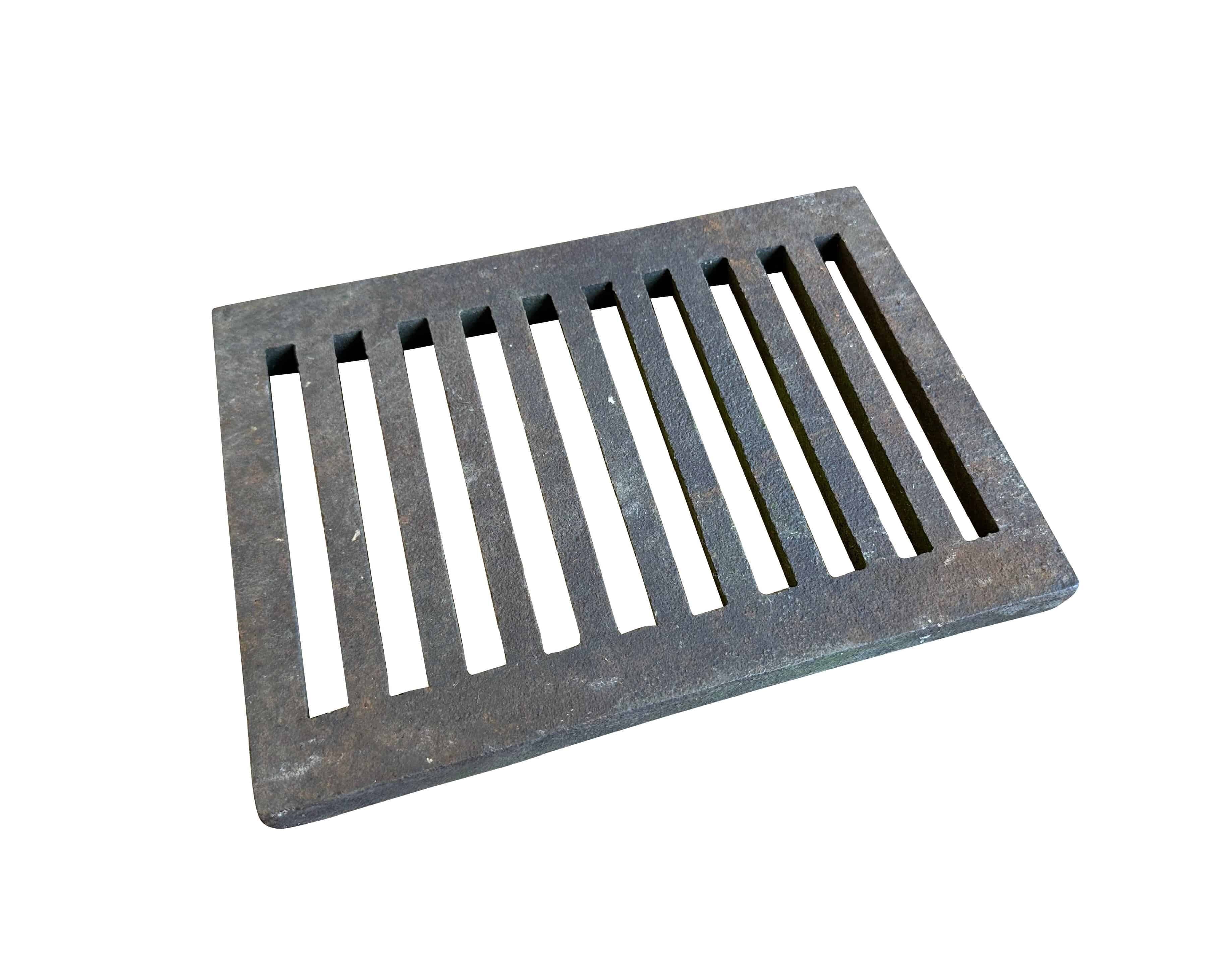 Reclaimed Cast Iron Antique Floor Grid / Grille