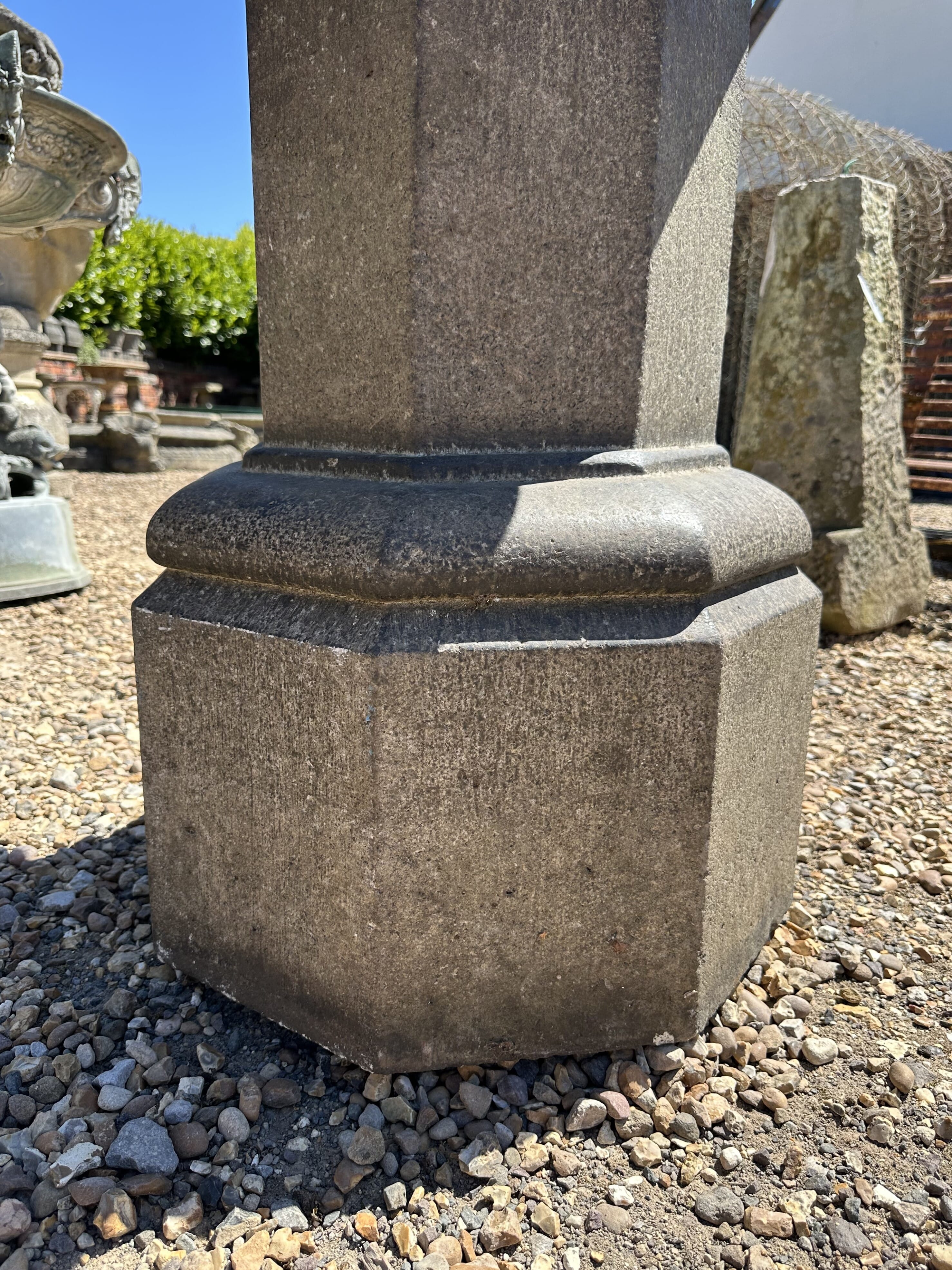 Excellent Patina To The Church Font