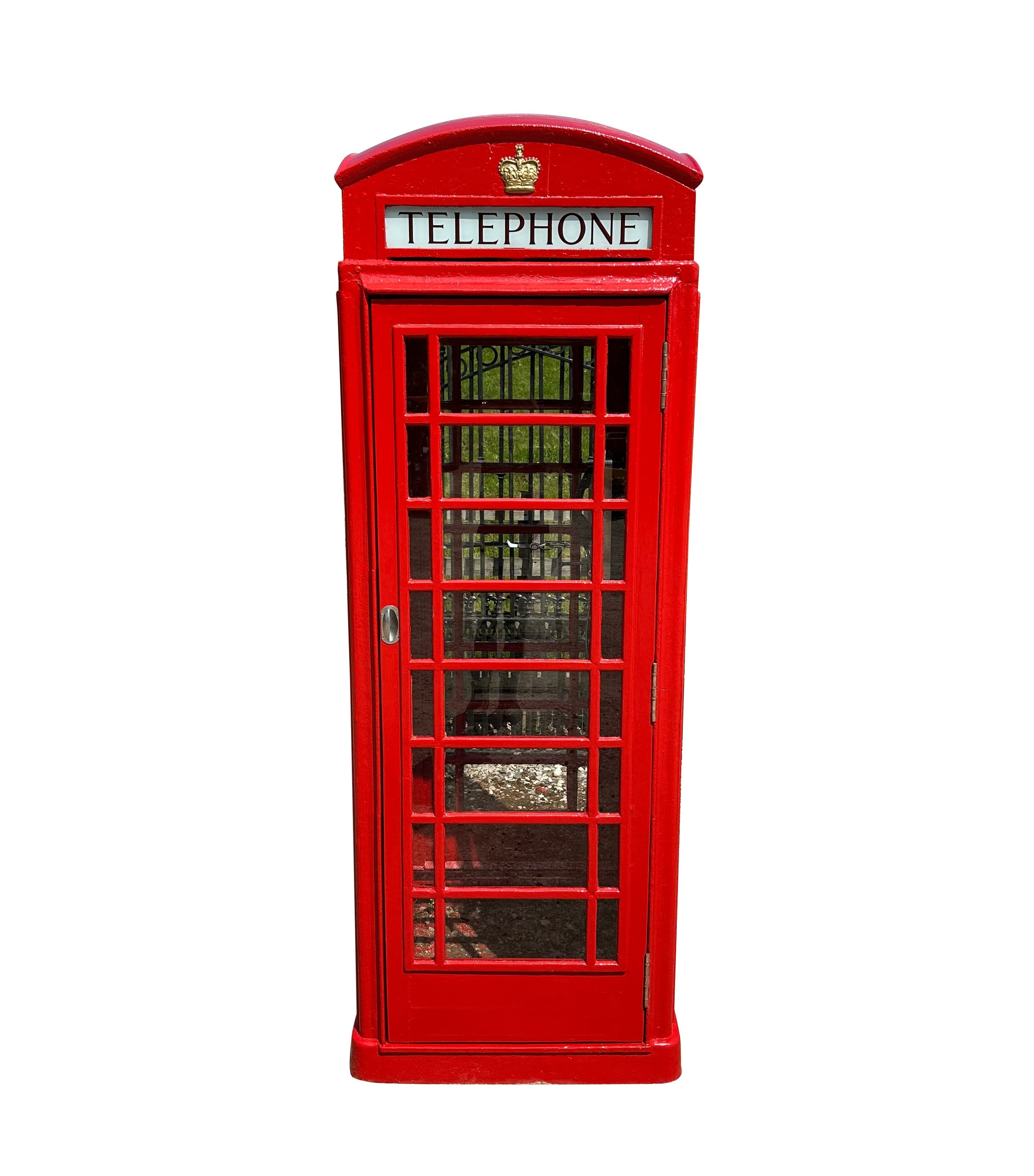 Genuine Red Cast Iron K6 Telephone Box - 10632