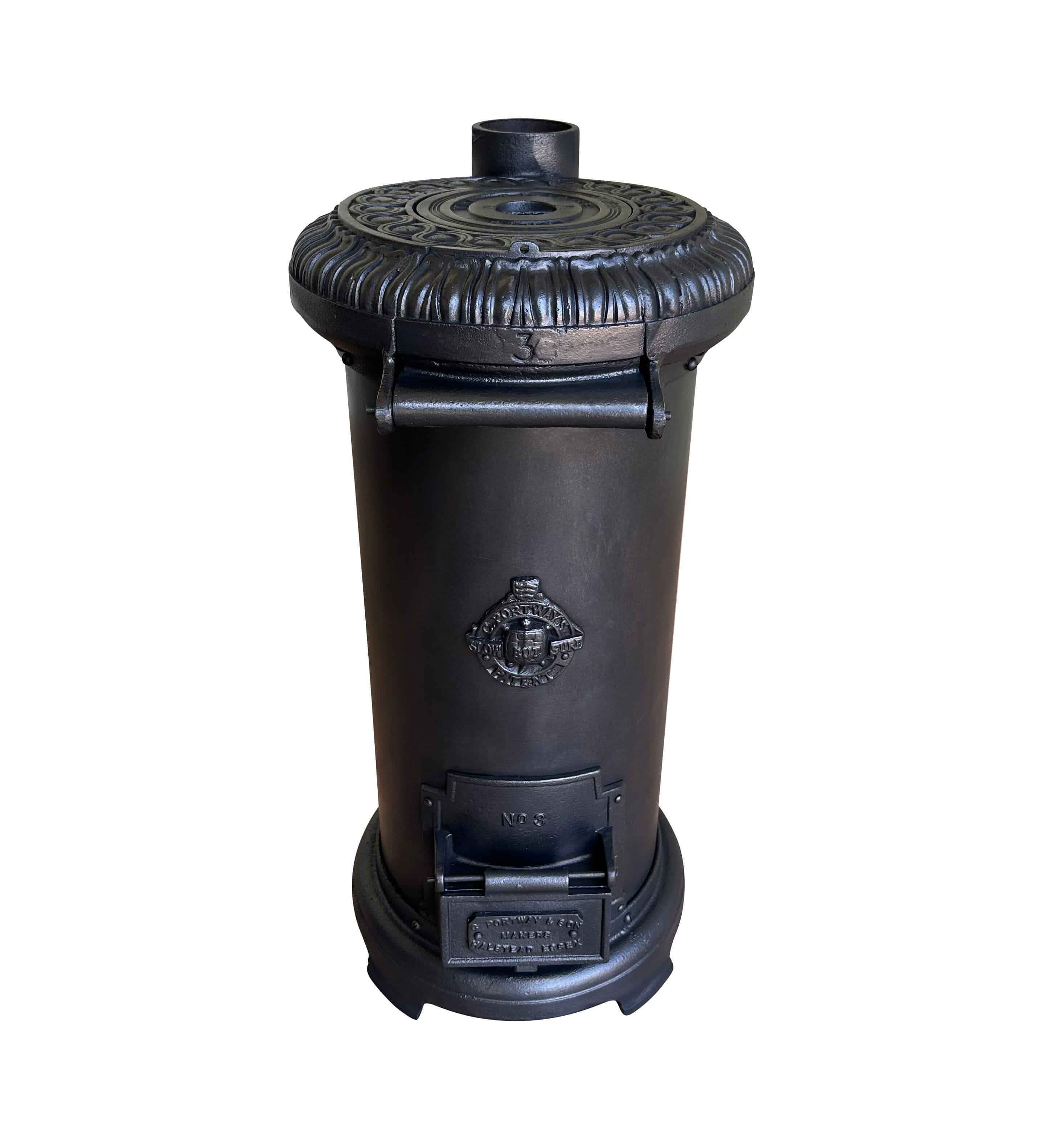 Reclaimed Portway Antique Tortoise Stove No 3