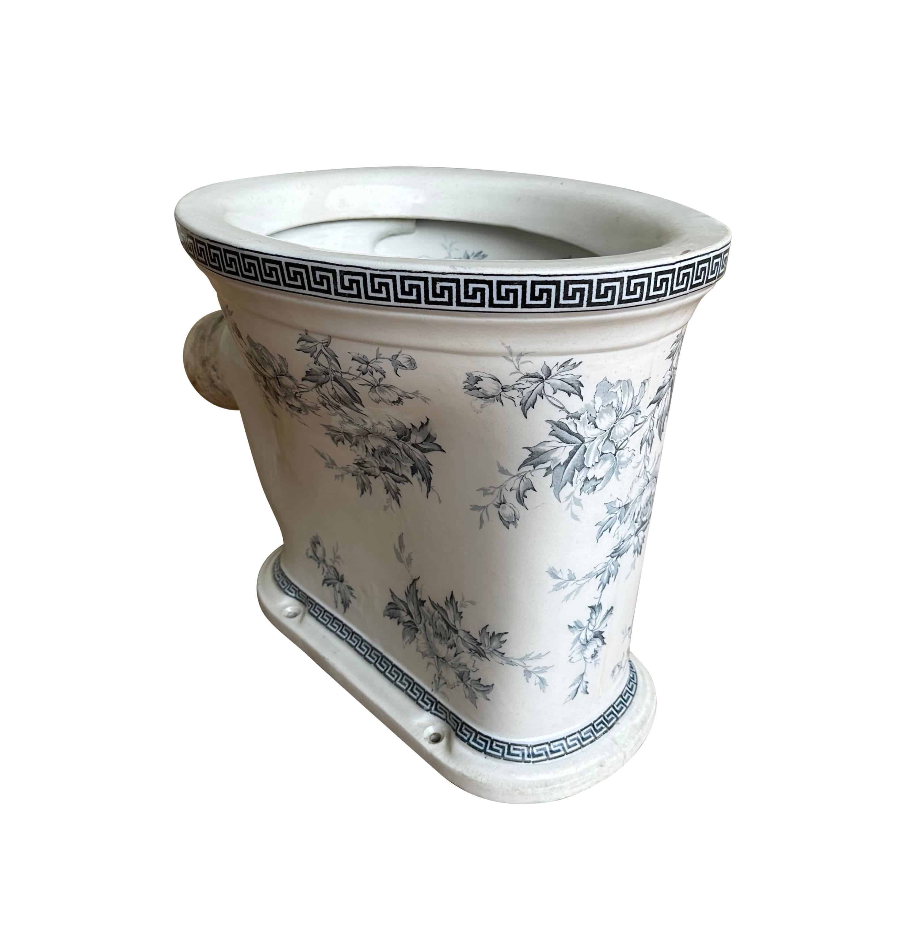 Antique Reclaimed Decorative The Velox Washdown Closet Toilet