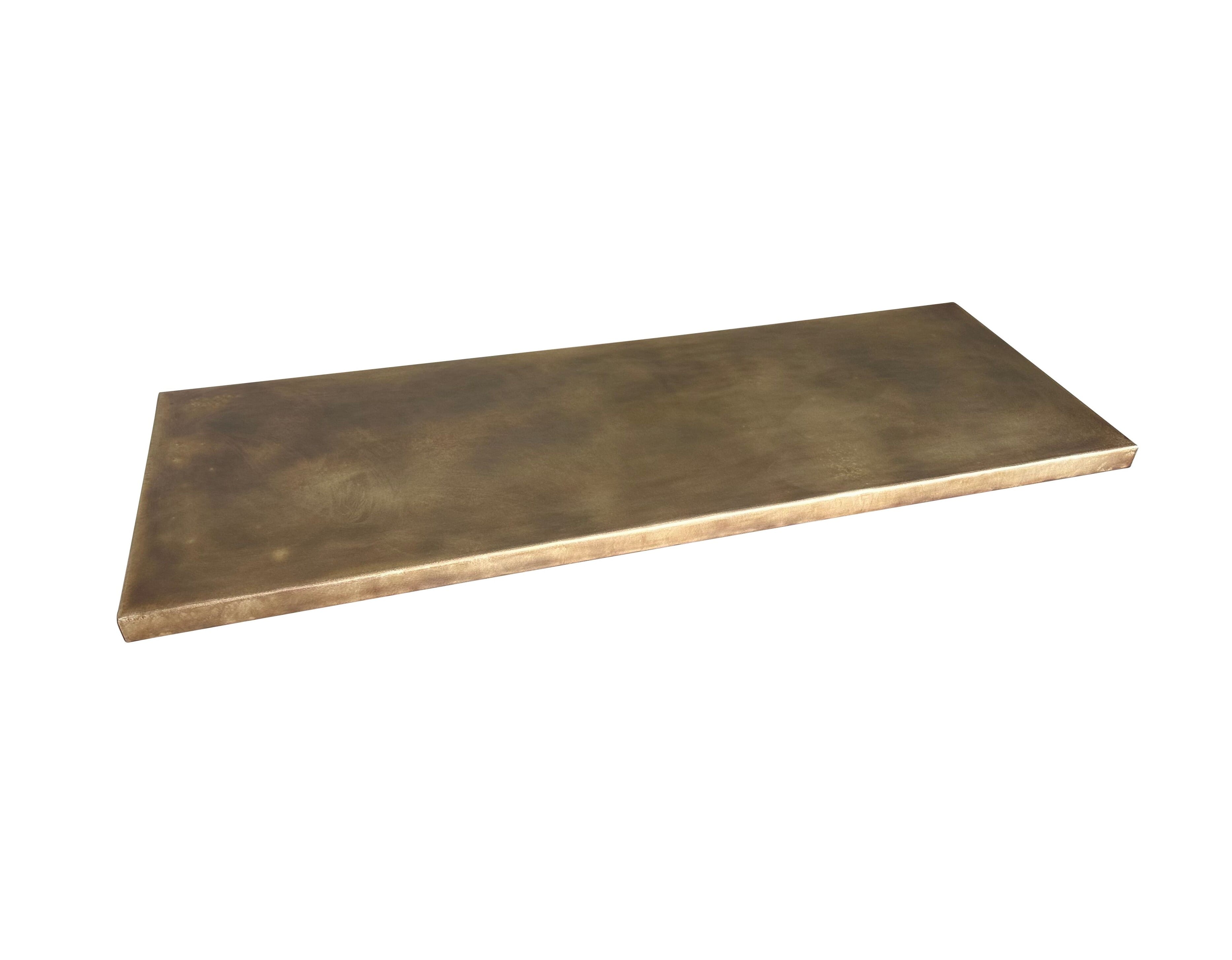 Handmade Antique Brass Kitchen Worktop / Work Surface - D2289