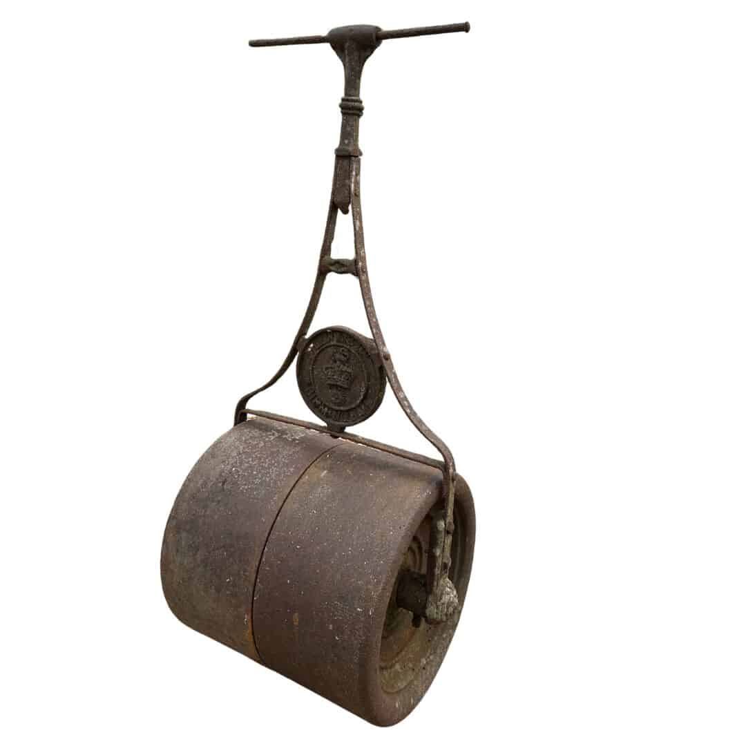 Victorian Antique Cast & Wrought Iron Garden Lawn Roller